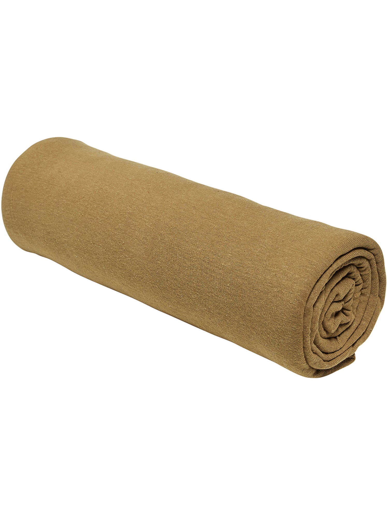 Drap housse Jersey 2 personnes uni ESSENTIAL - Bronze