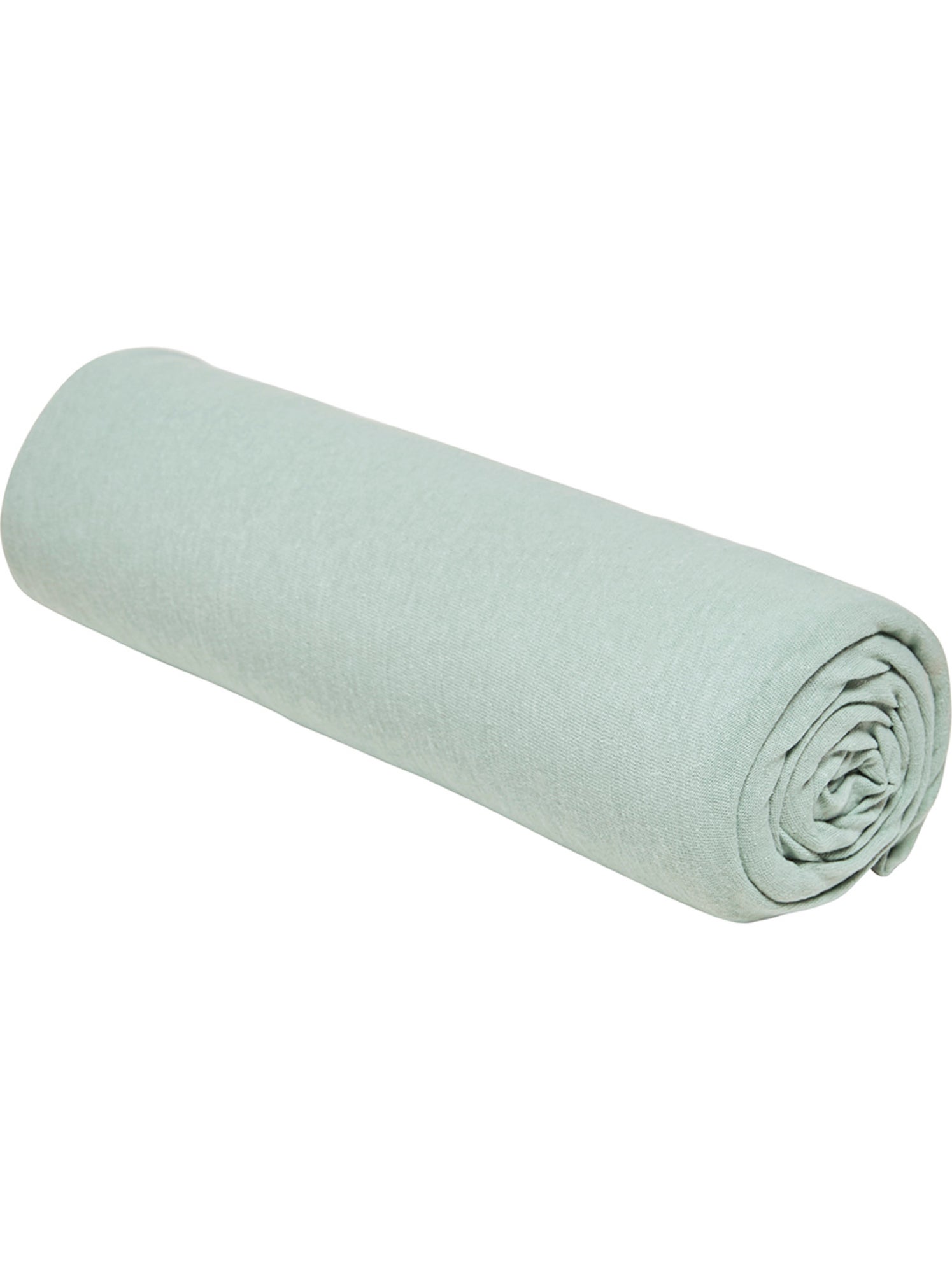 Drap housse Jersey 2 personnes uni ESSENTIAL - Vert