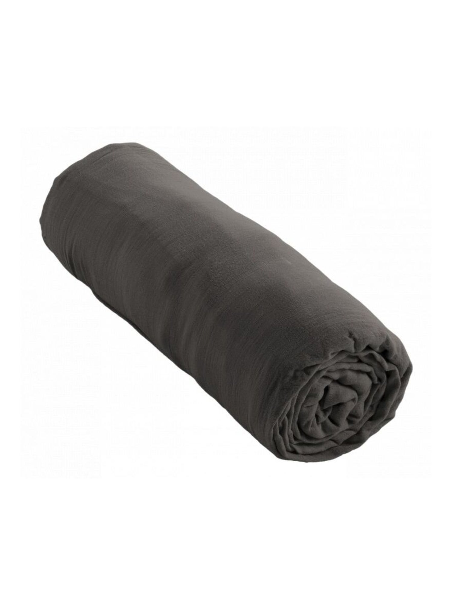 Drap housse - L'effet papillon - 100% gaze de coton 125 gr/m² - Vert sapin