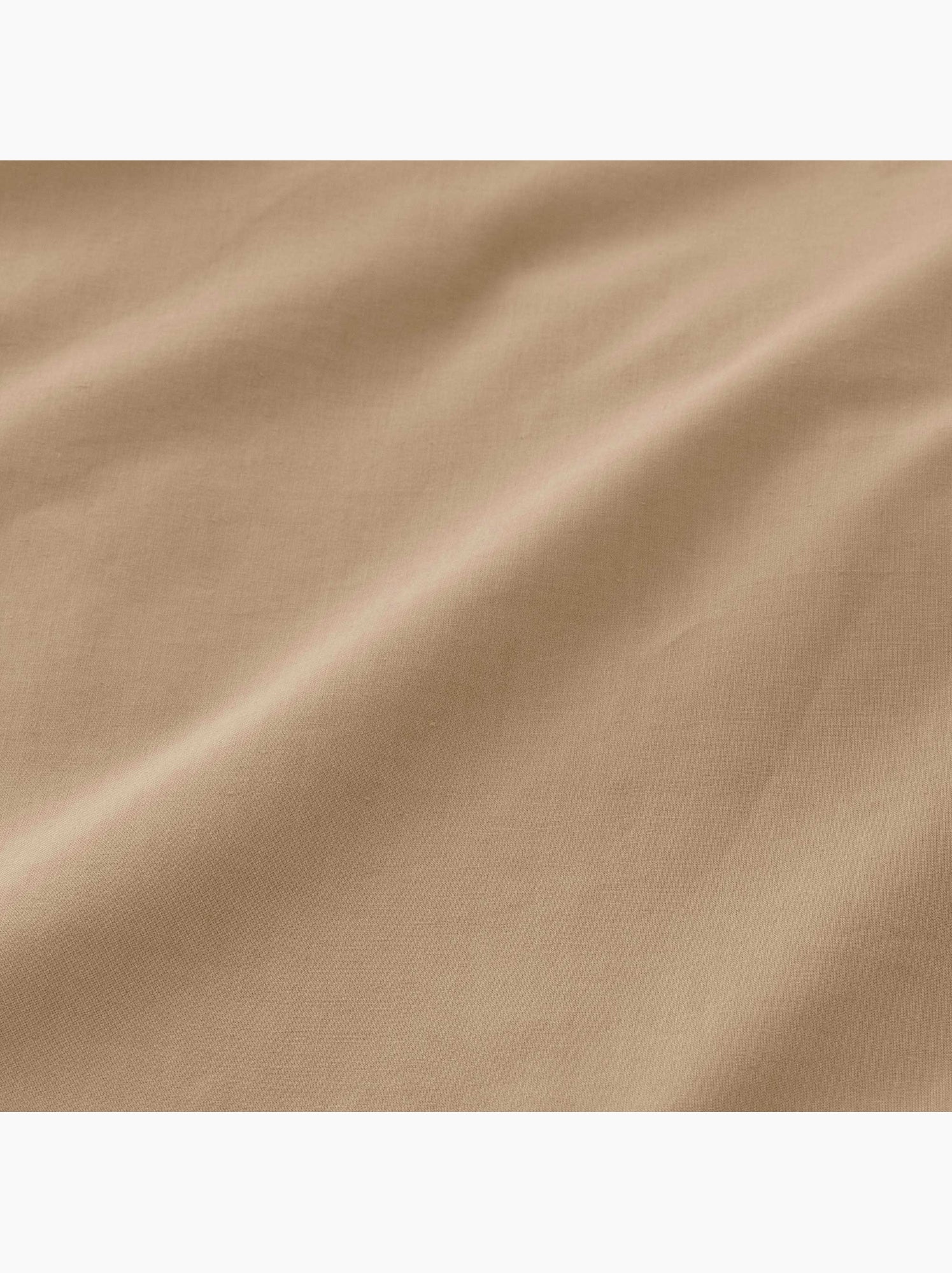 Drap-housse uni 100 % coton, pour matelas jusqu’à 30 cm de hauteur - Gamusi. - Marron noisette