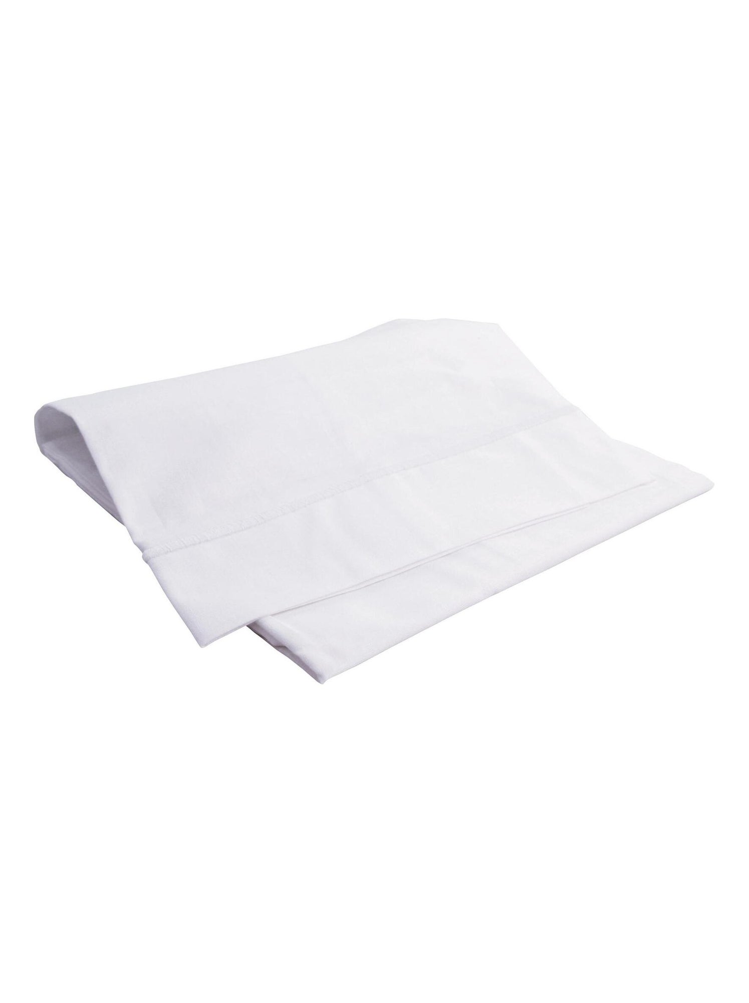Drap plat avec point bourdon - Blanc