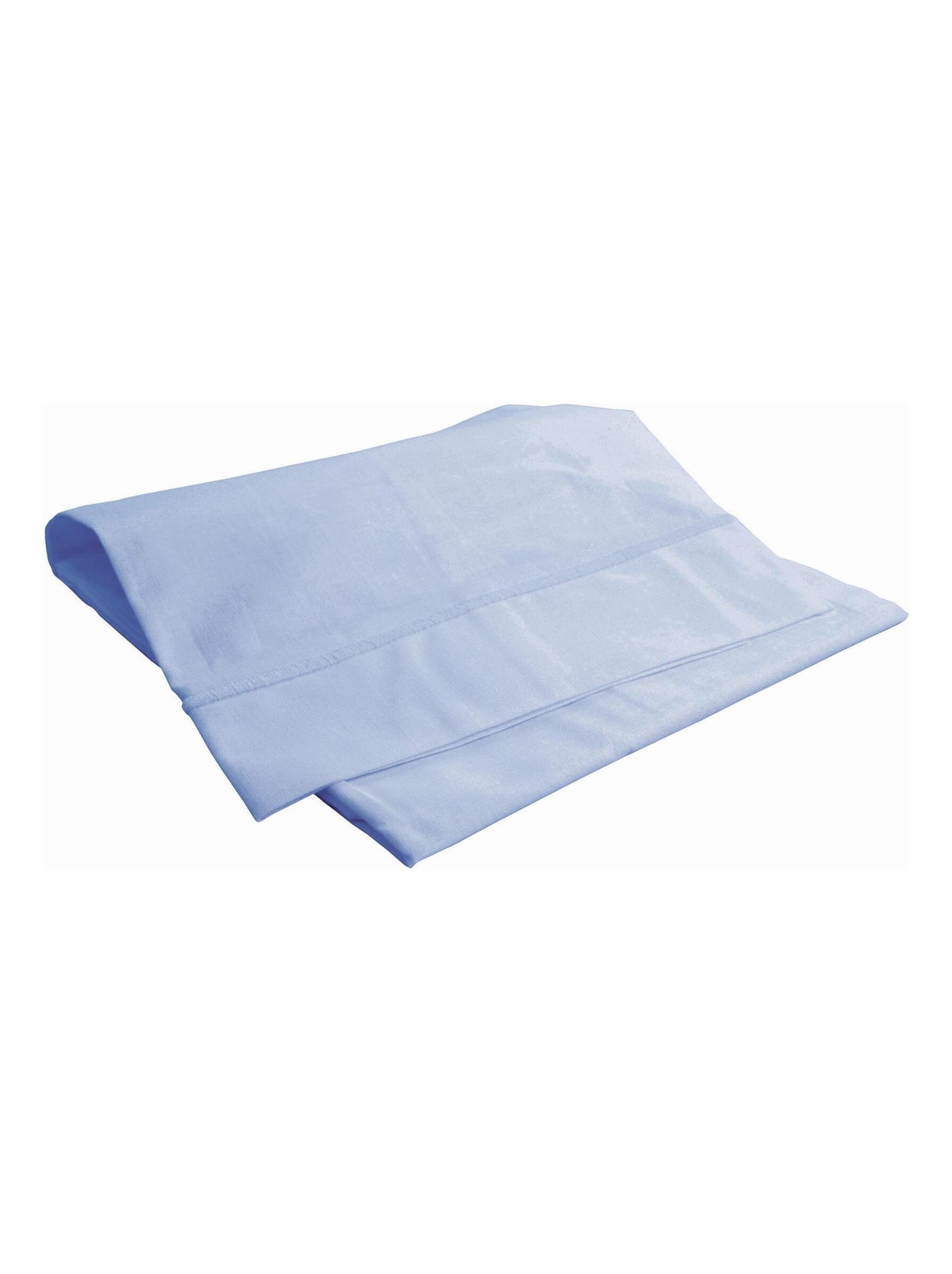 Drap plat avec point bourdon - Bleu ciel