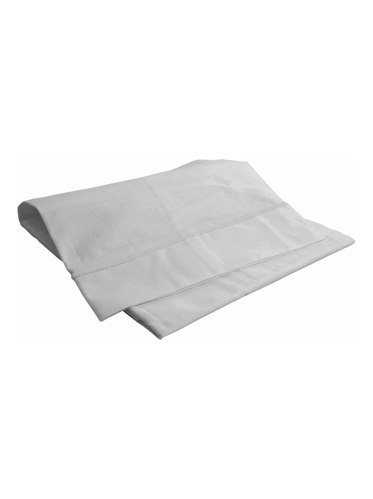 Drap plat avec point bourdon - Gris perle