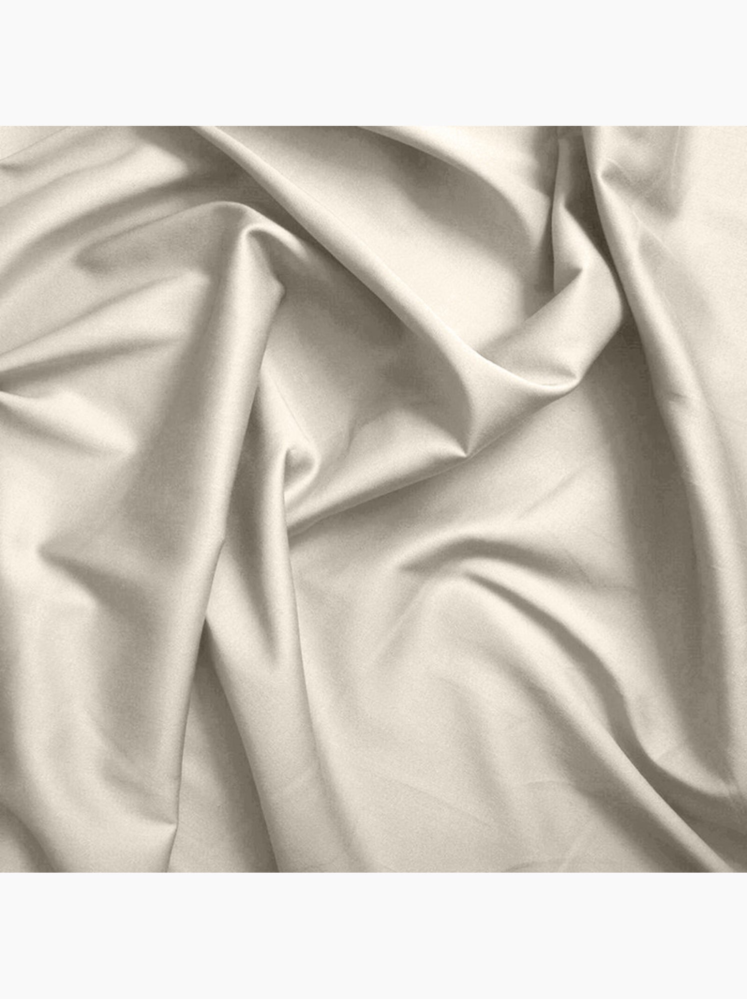 Drap housse - Coton Pur - 100 % Coton 57 Fils/cm² - Beige sable