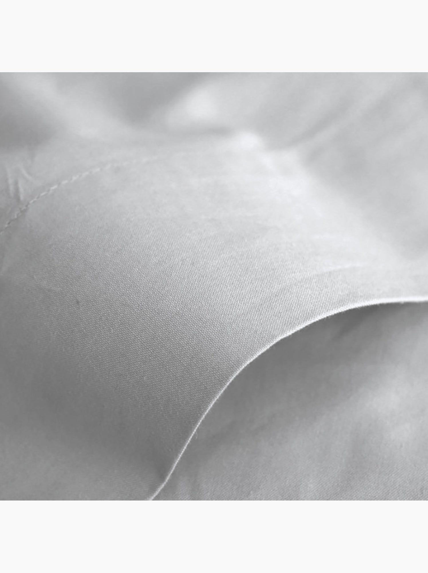 Drap plat - Coton Pur - 100 % Coton 57 Fils/cm² - Blanc cassé