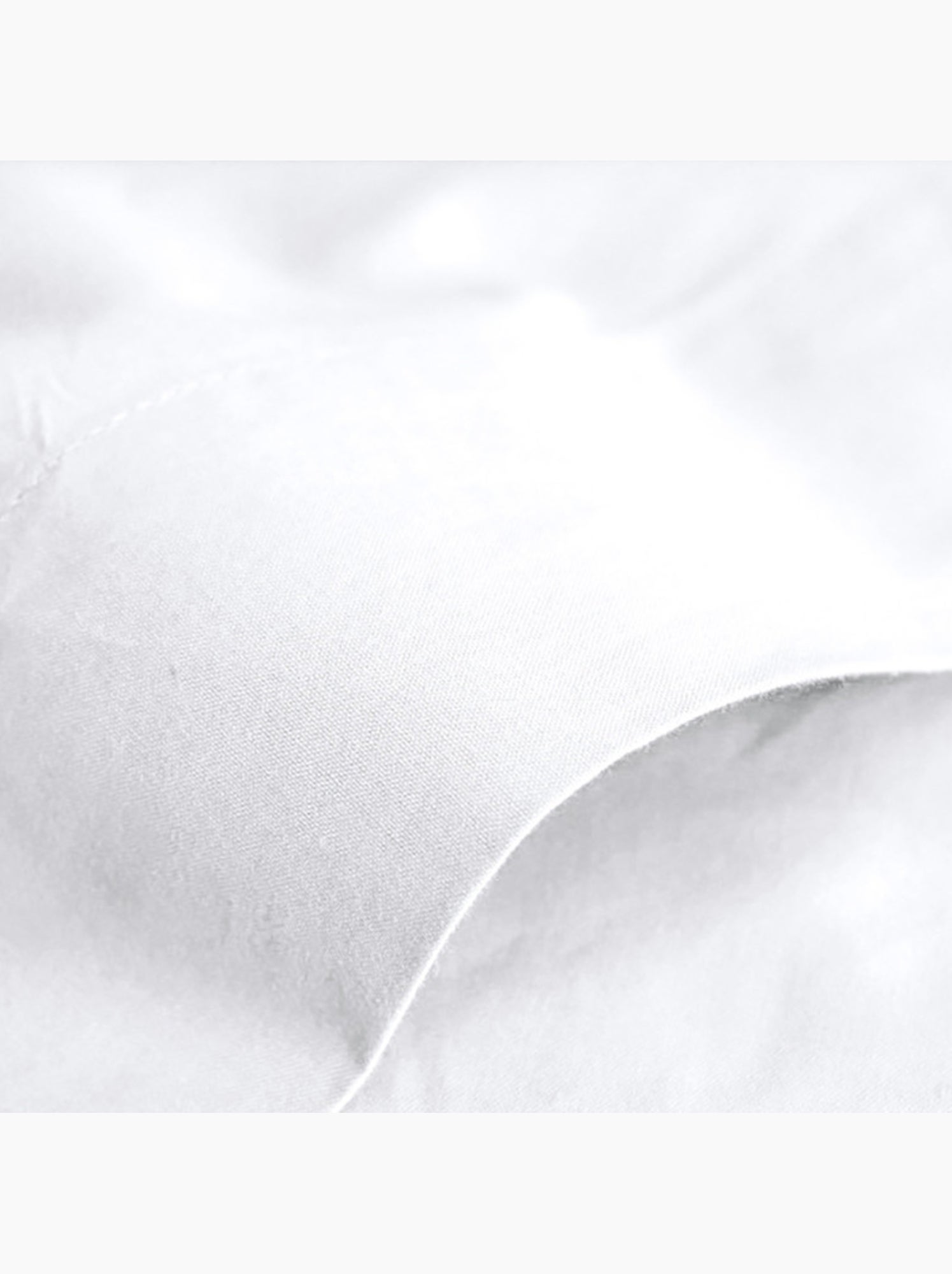 Drap plat - Coton Pur - 100 % Coton 57 Fils/cm² - Blanc