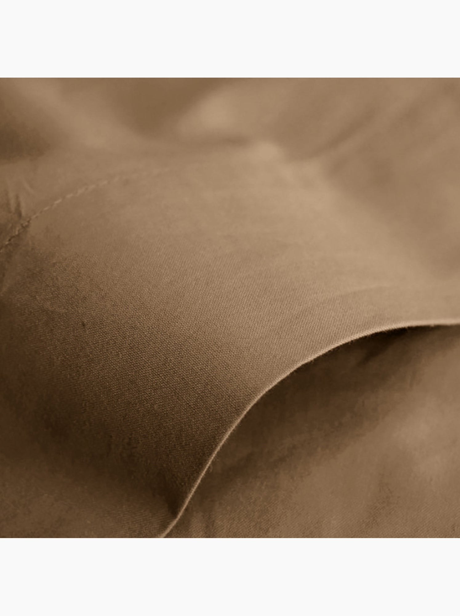 Drap plat - Coton Pur - 100 % Coton 57 Fils/cm² - Gris taupe