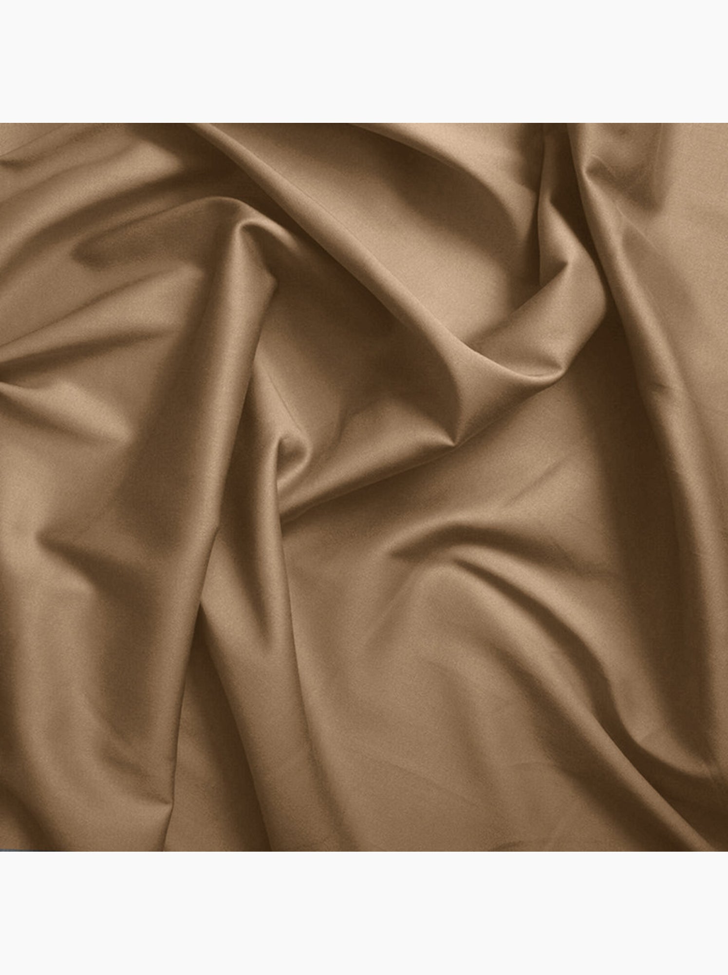 Drap housse - Coton Pur - 100 % Coton 57 Fils/cm² - Gris taupe