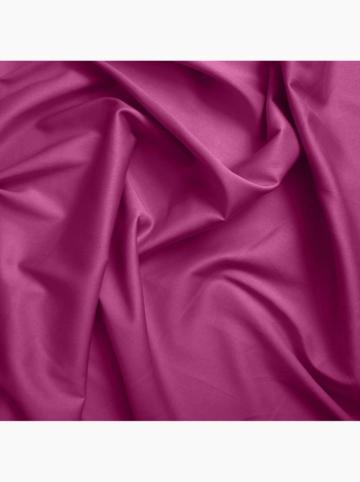 Drap housse - Coton Pur - 100 % Coton 57 Fils/cm² - Magenta
