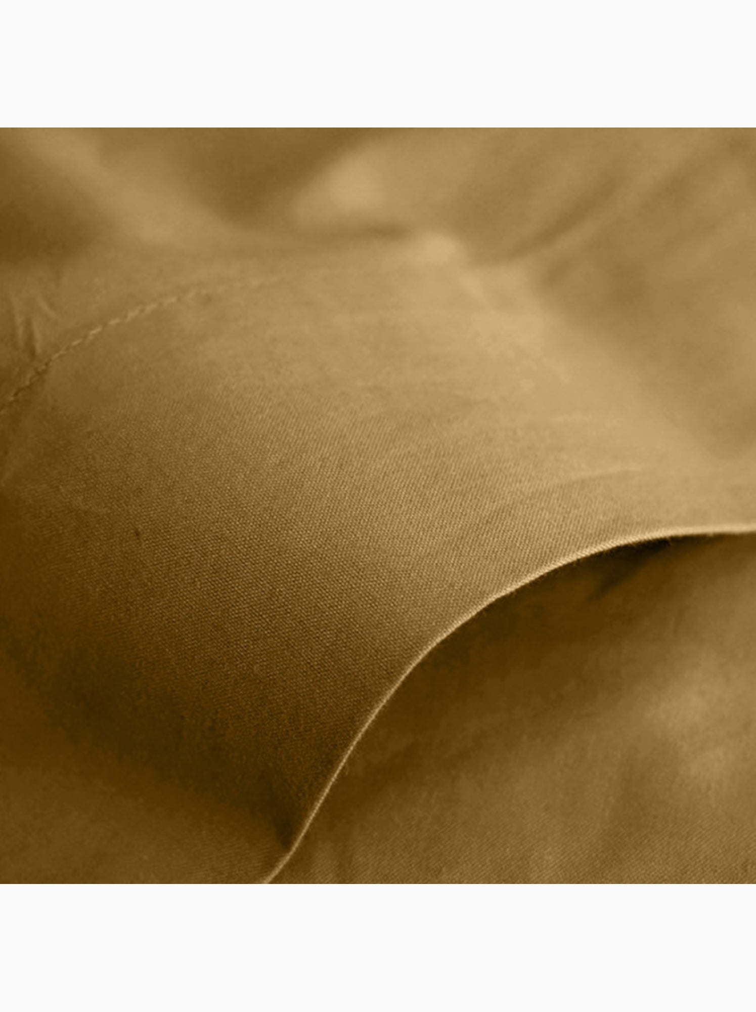Drap plat - Coton Pur - 100 % Coton 57 Fils/cm² - Marron caramel