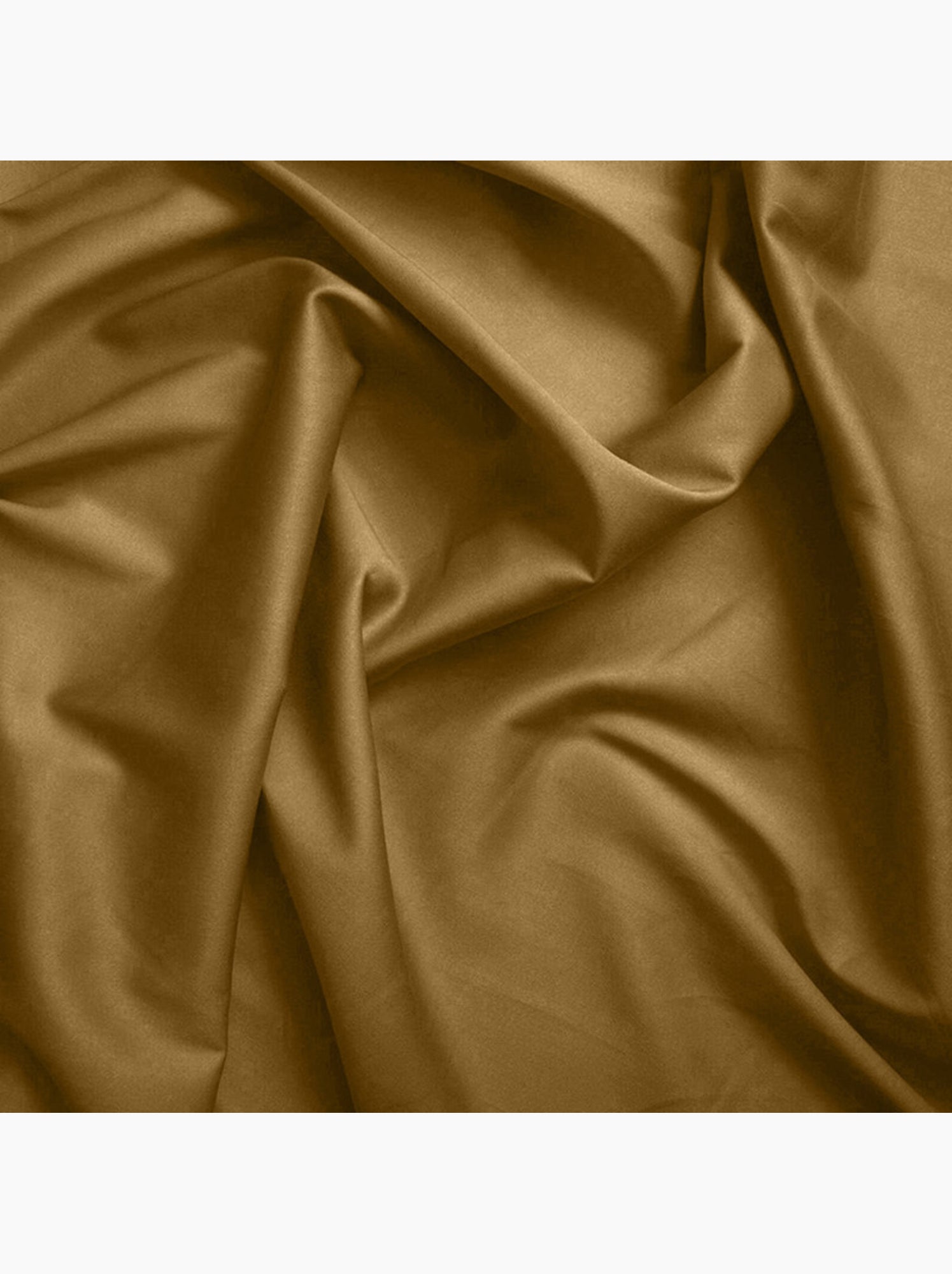 Drap housse - Coton Pur - 100 % Coton 57 Fils/cm² - Marron caramel
