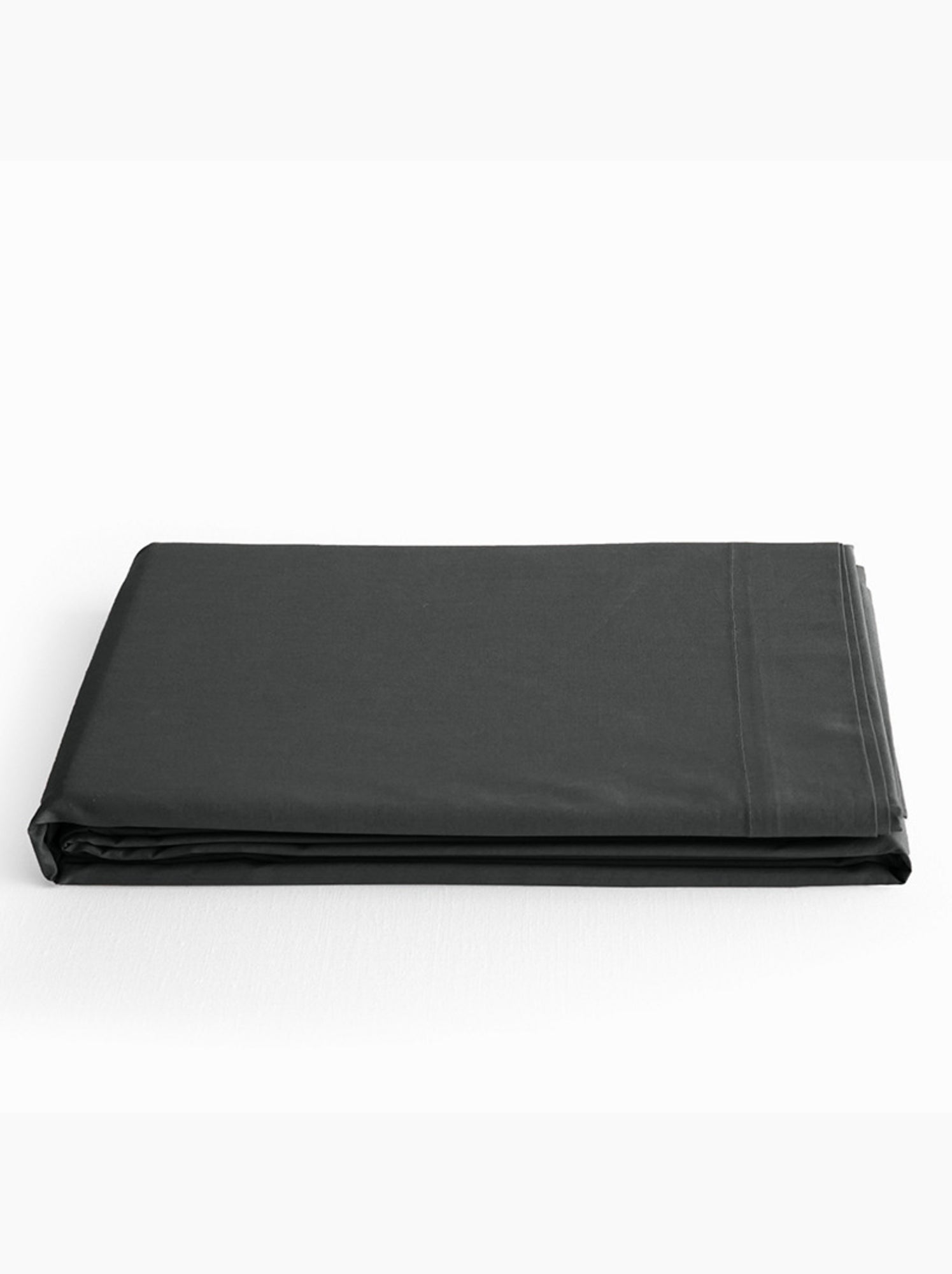 Drap plat - Coton Pur - 100 % Coton 57 Fils/cm² - Marron foncé