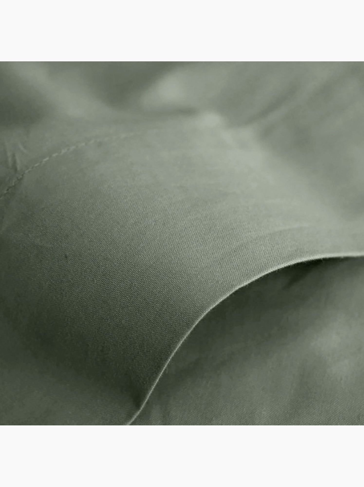 Drap plat - Coton Pur - 100 % Coton 57 Fils/cm² - Vert chèvrefeuille