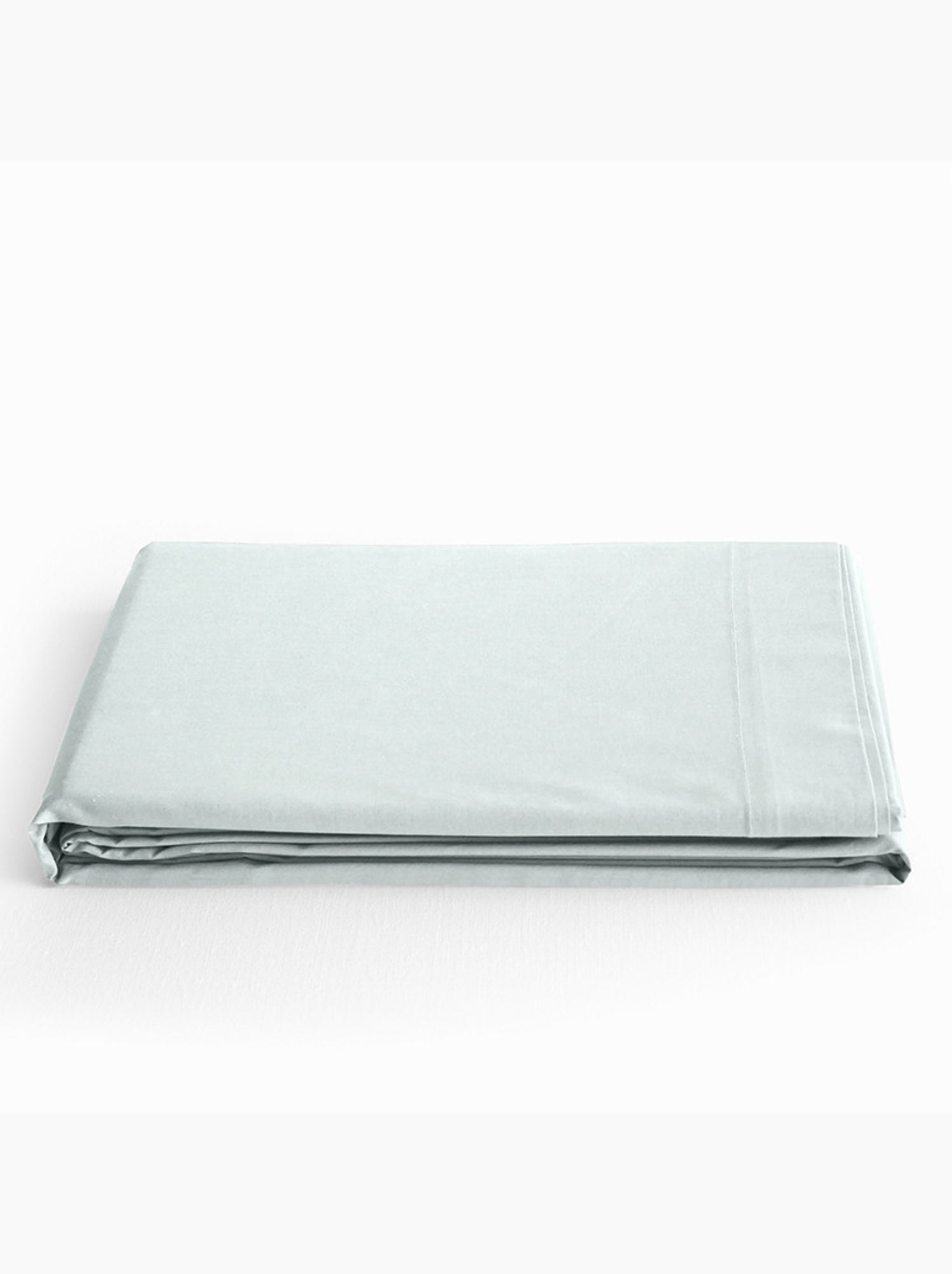 Drap plat - Coton Pur - 100 % Coton 57 Fils/cm² - Vert menthe