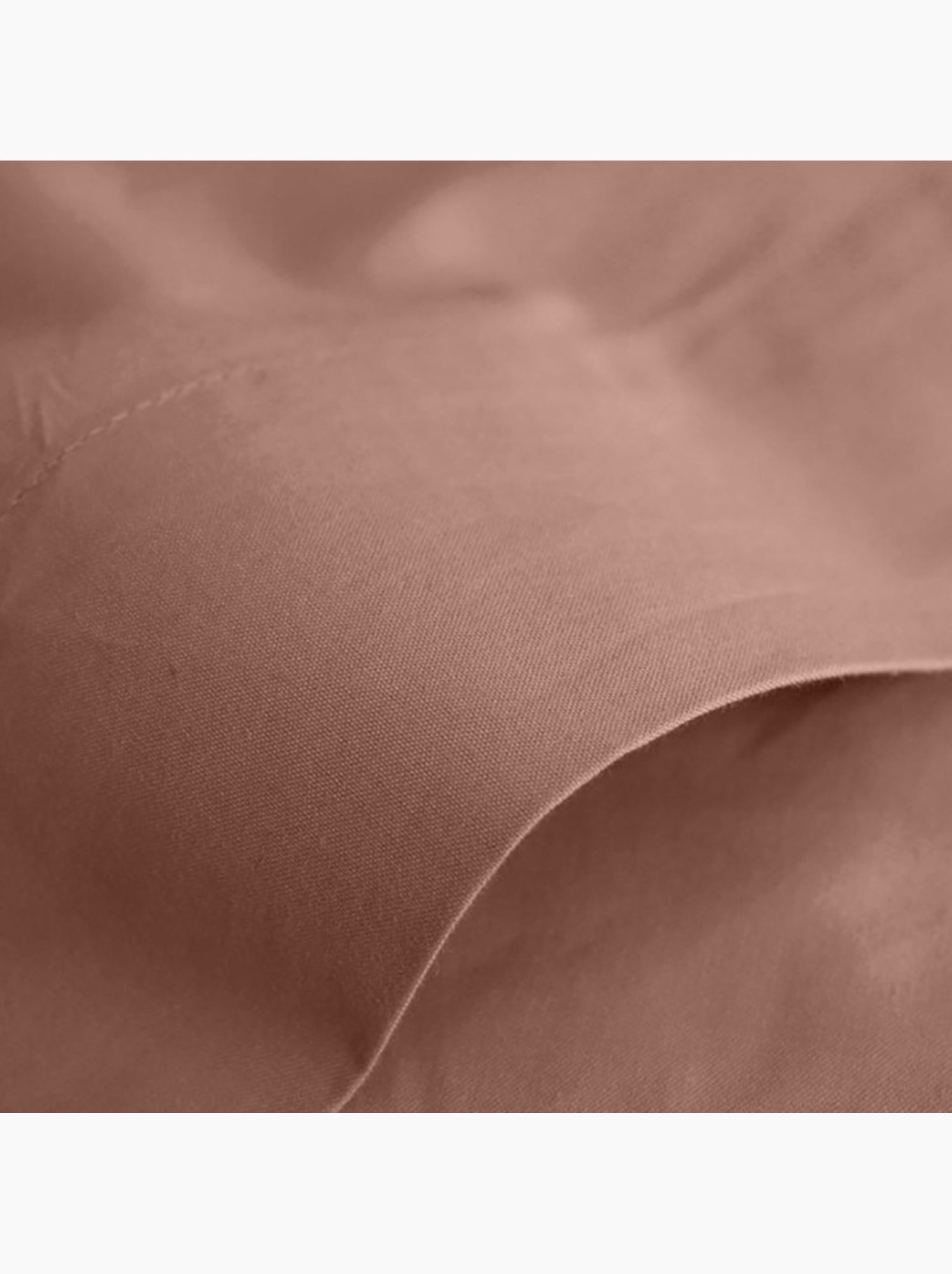 Drap plat - Coton Pur - 100 % Coton 57 Fils/cm² - Vieux rose