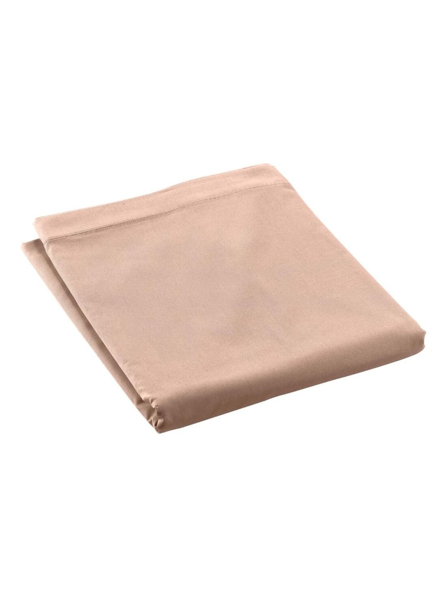 Drap plat percale de coton 78fils lia promo linge - Rose