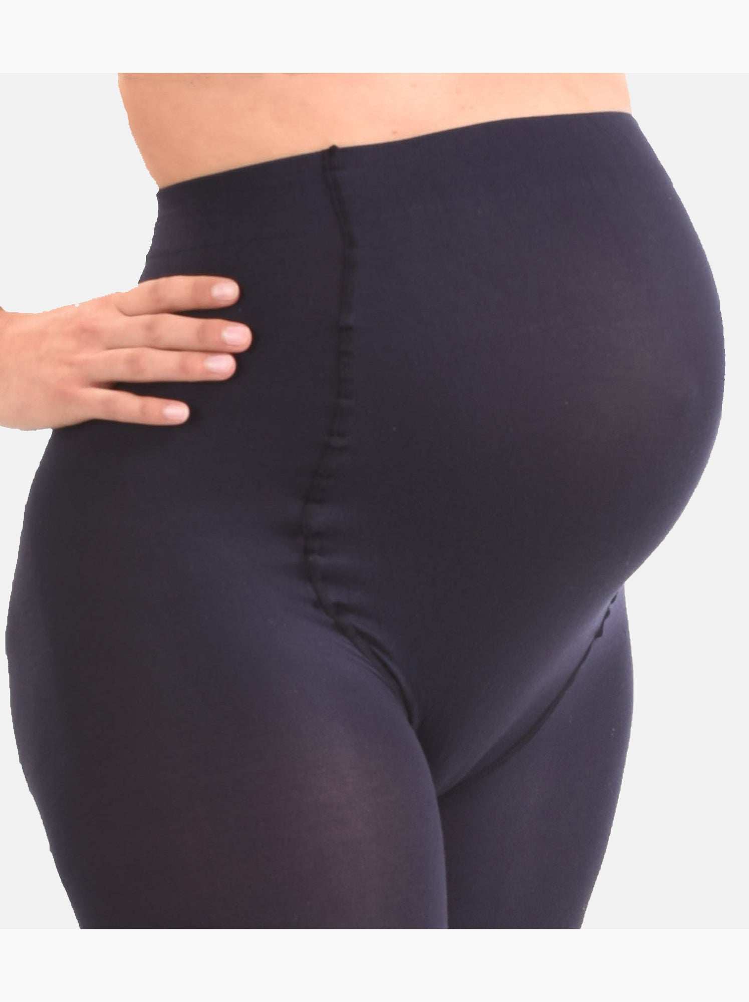 Duo Pack Collants de grossesse opaques confortables 60den - Rouge
