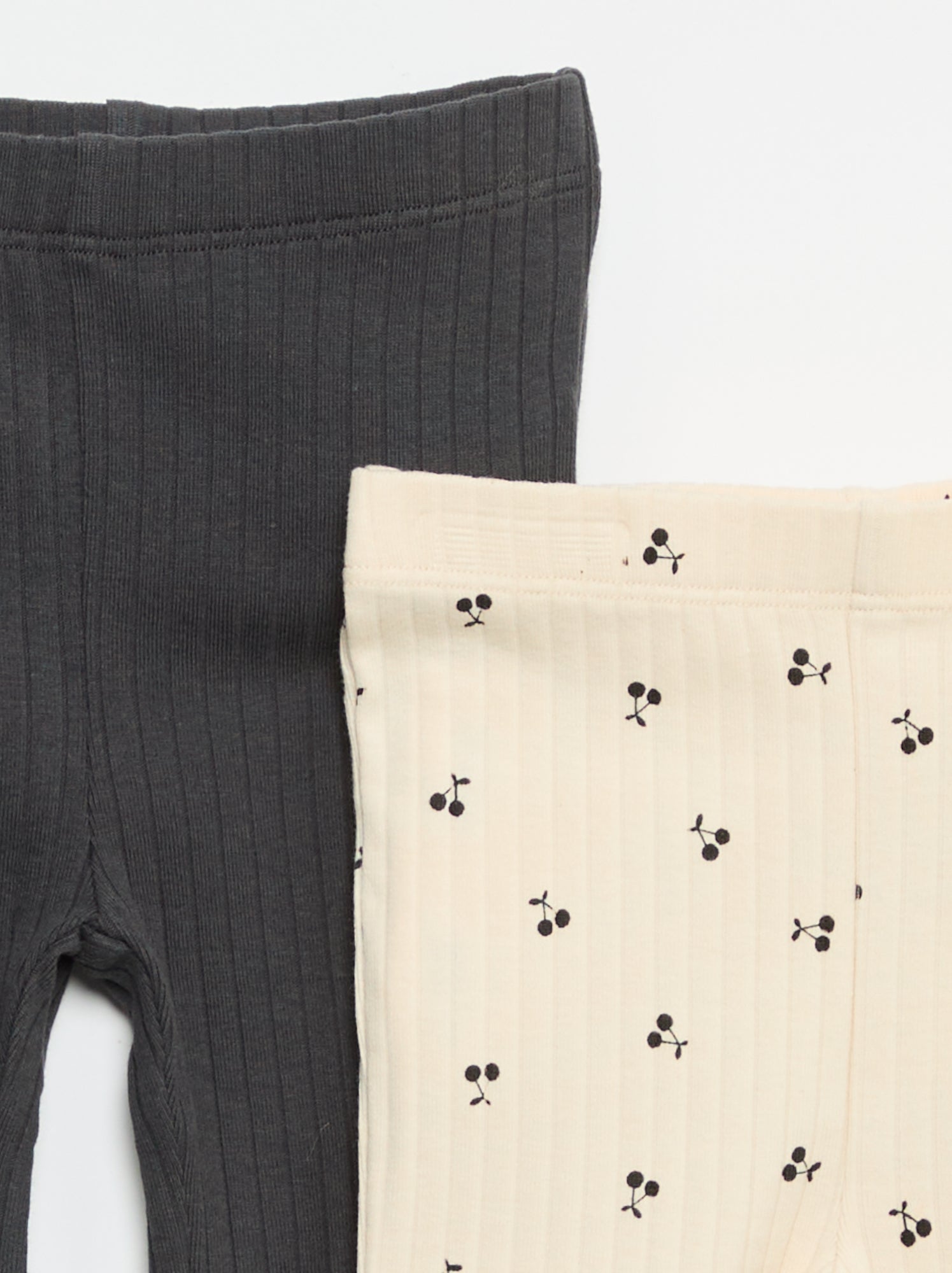 Lot de 2 leggings flare - Beige (GDA95_4)