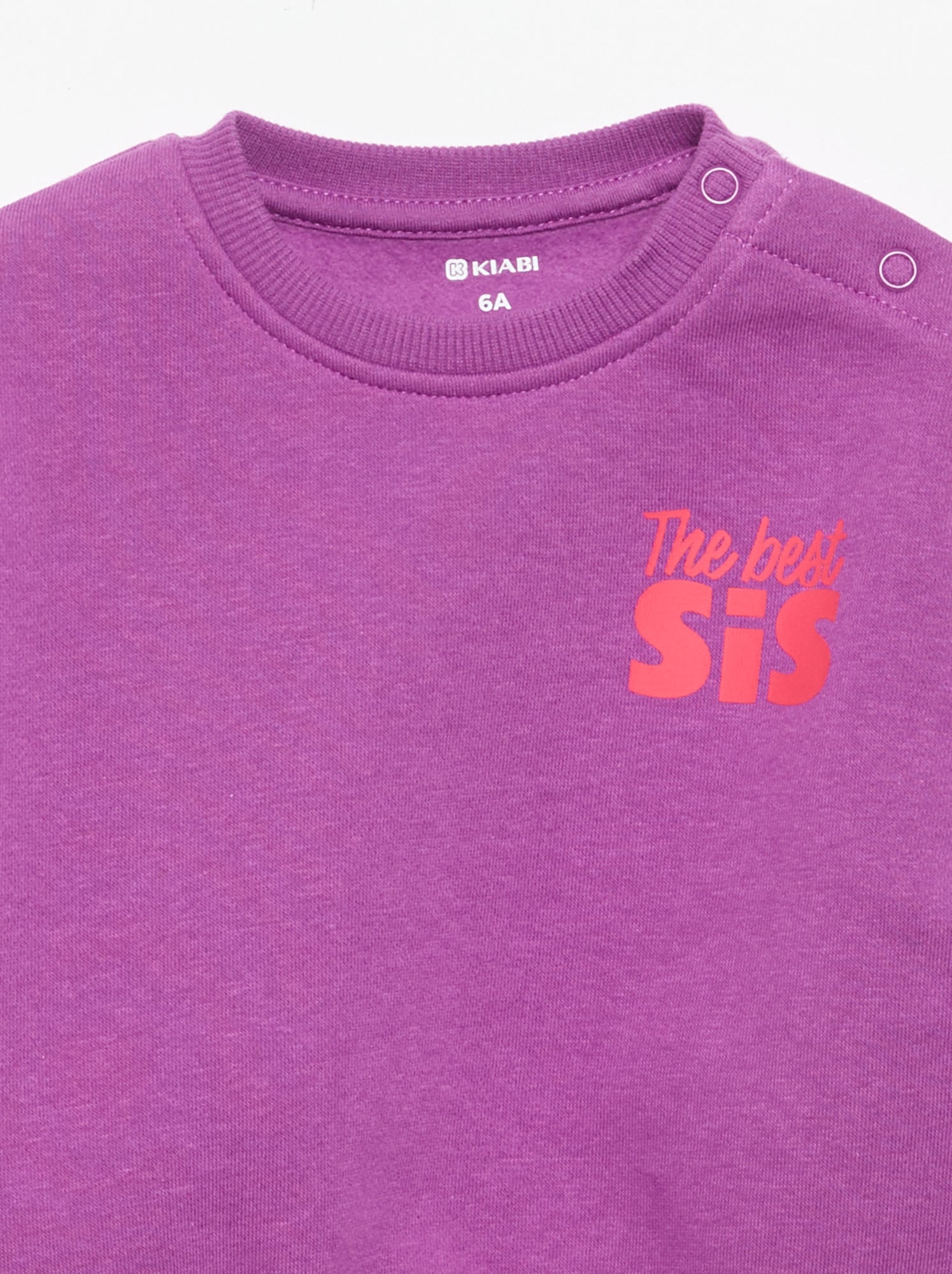 Sweat en polaire - Violet
