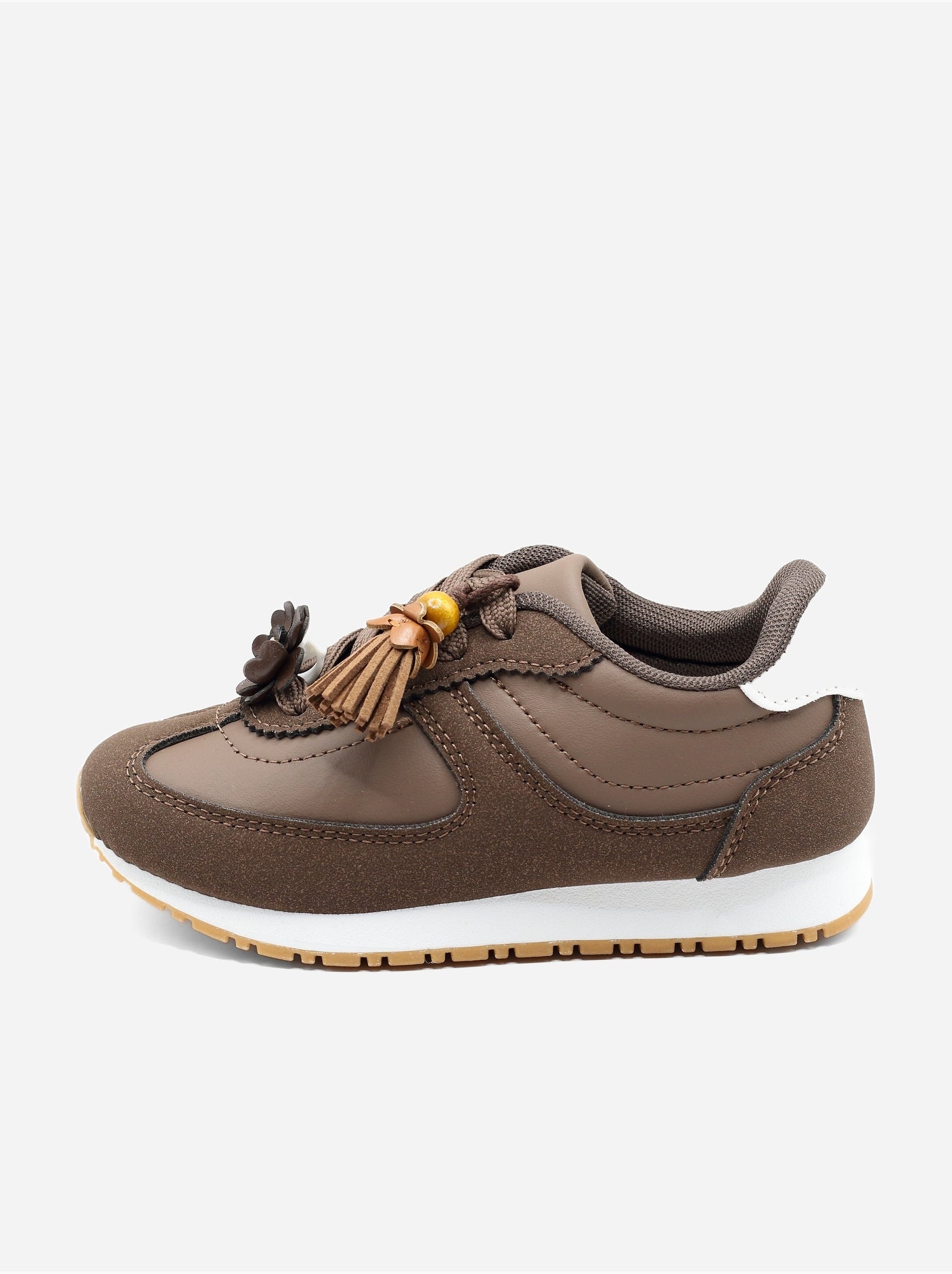 Baskets a lacets - Marron