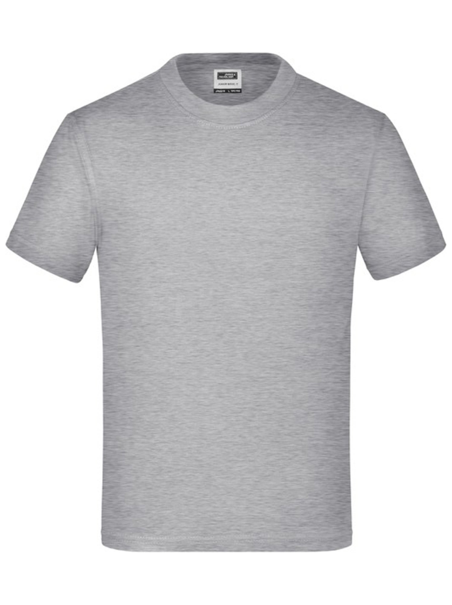 James and Nicholson - T-shirt BASIC - Gris chiné