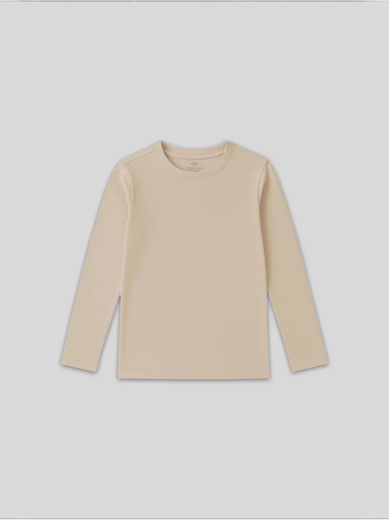 T-shirt homme en coton et élasthanne tommy - Beige argile
