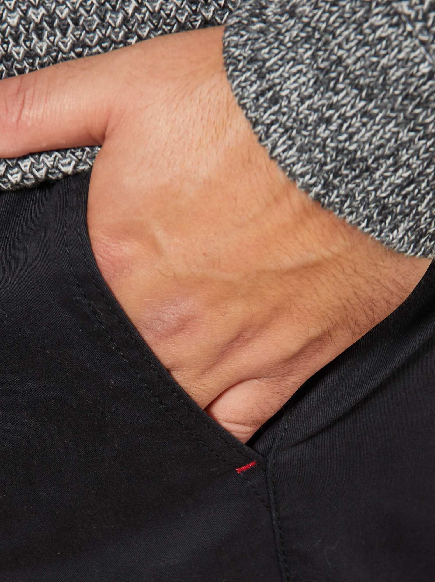 Chino slim - L32 - Noir