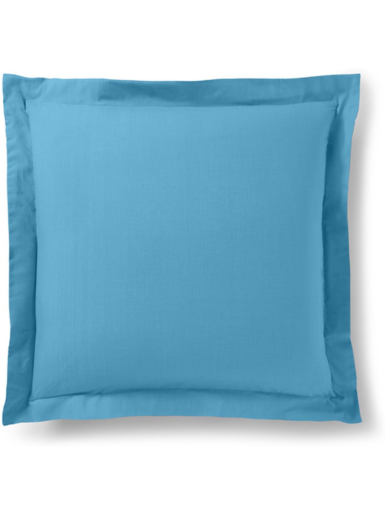 Taie d'oreiller - Coton Pur - 100 % Coton 57 Fils/cm² - Bleu turquoise