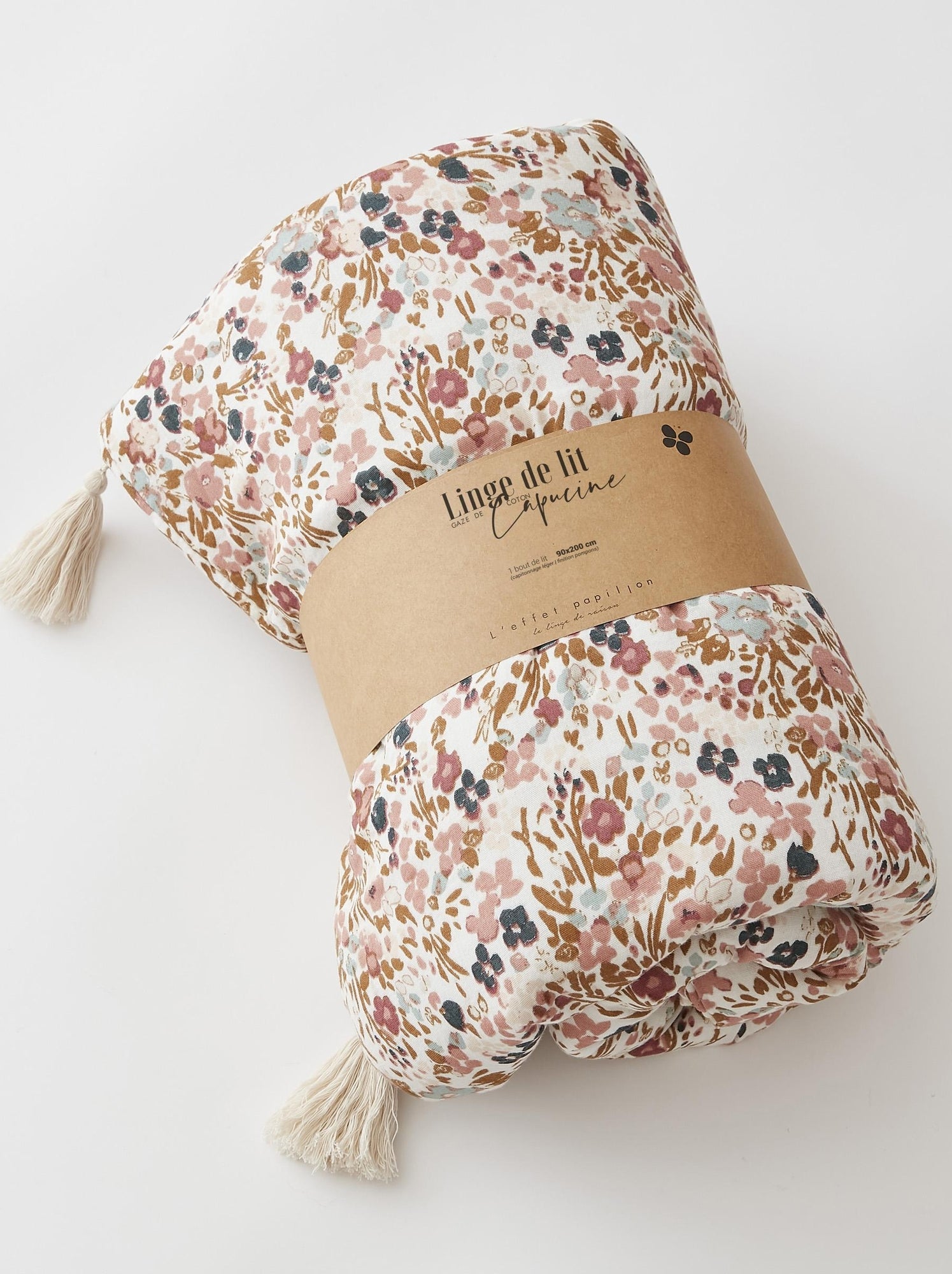 Edredon bout de lit Capucine - Beige