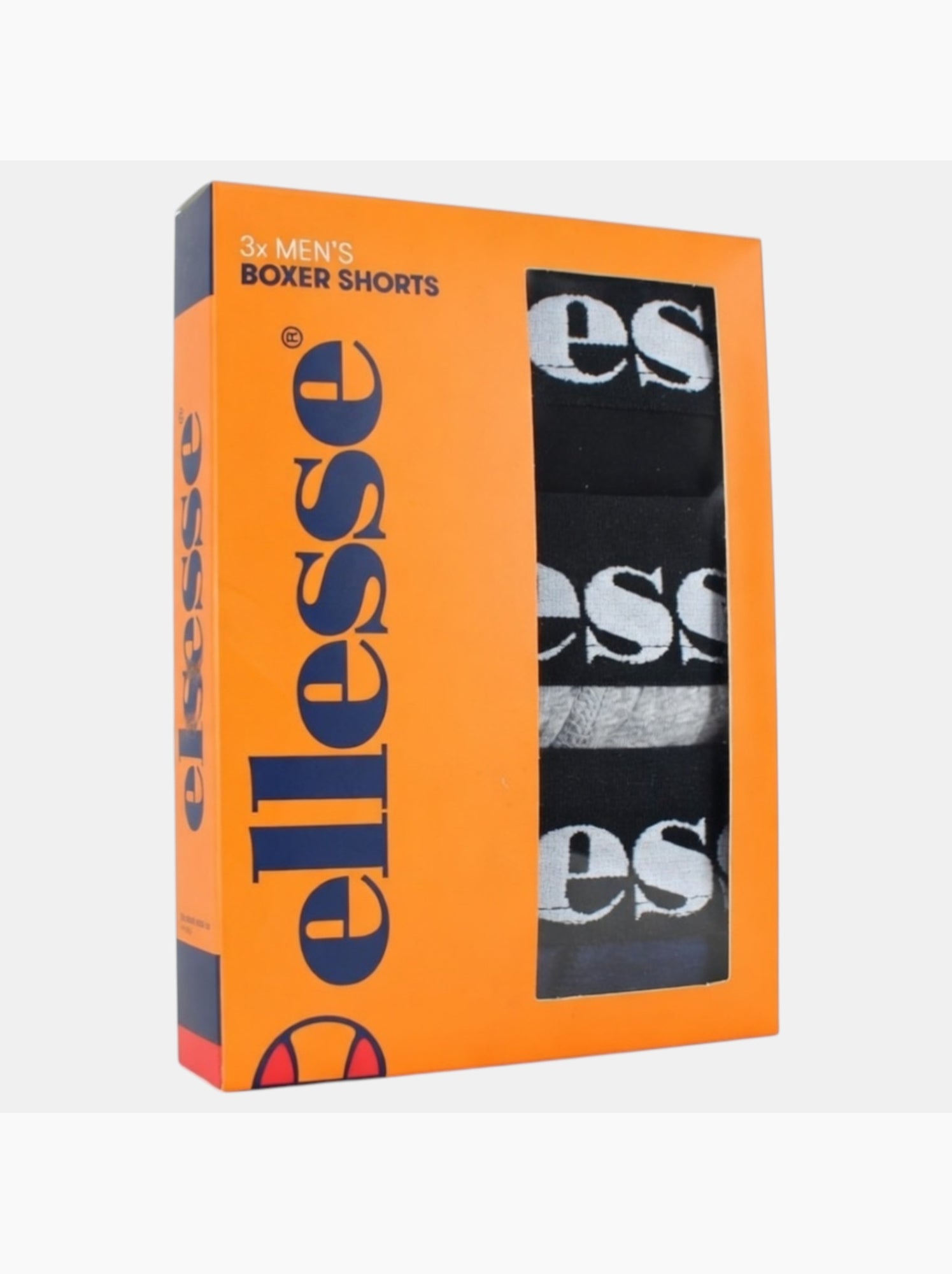Ellesse - Pack 3 boxers homme - Bleu marine