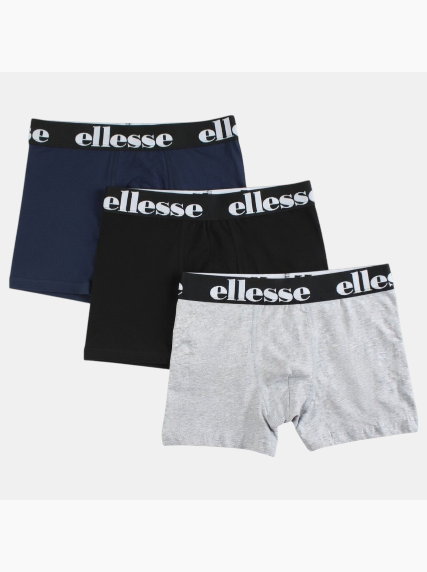 Ellesse - Pack 3 boxers homme - Bleu marine