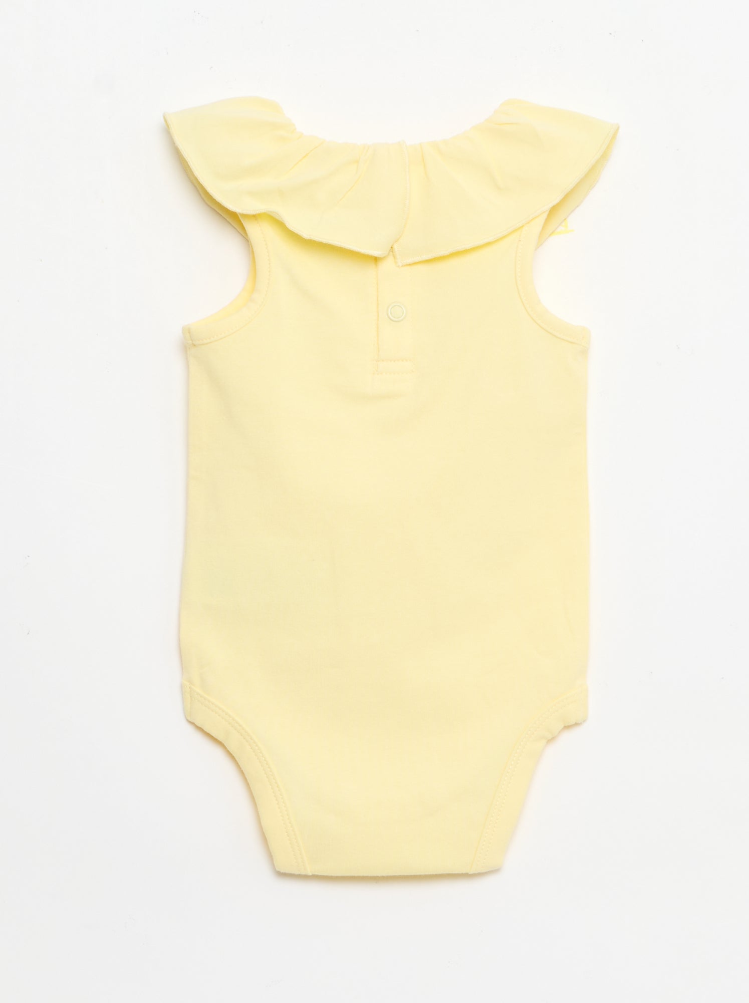 Ensemble 2 pièces body + culotte - Jaune