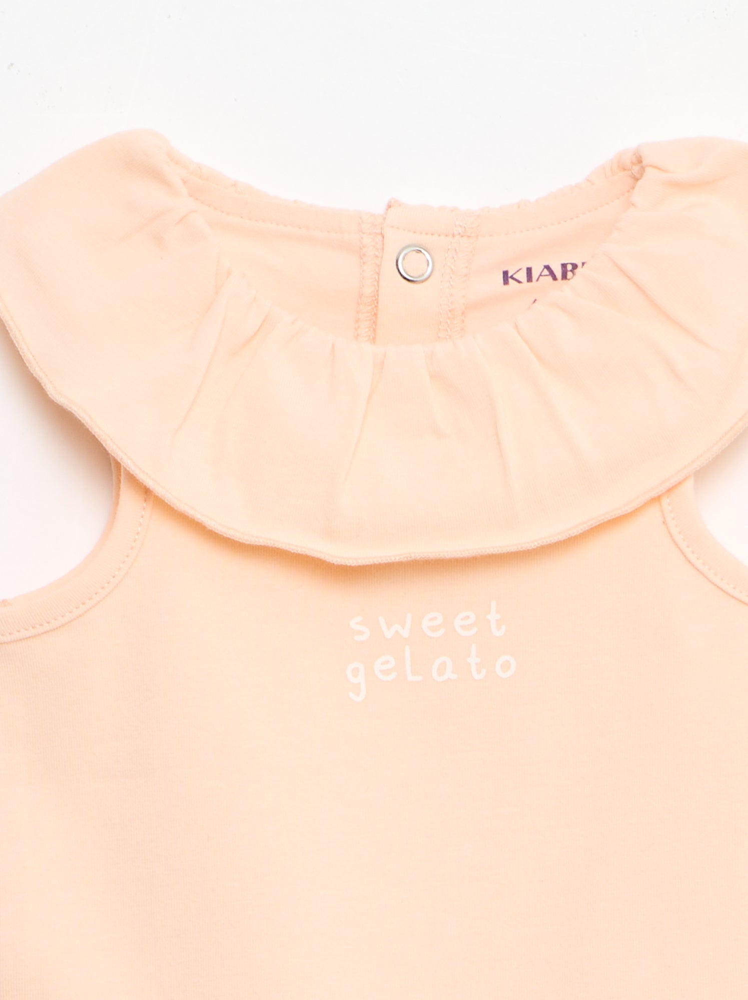 Ensemble 2 pièces body + culotte - Rose