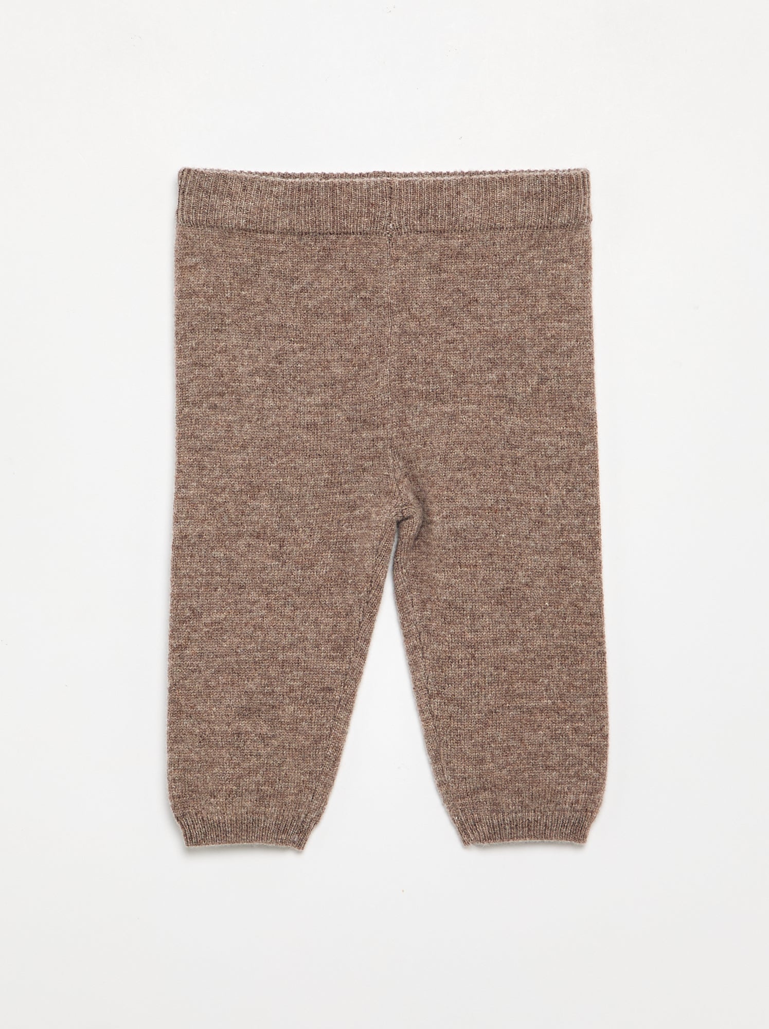 Ensemble 2 pièces en laine et cachemire - Premium - Marron