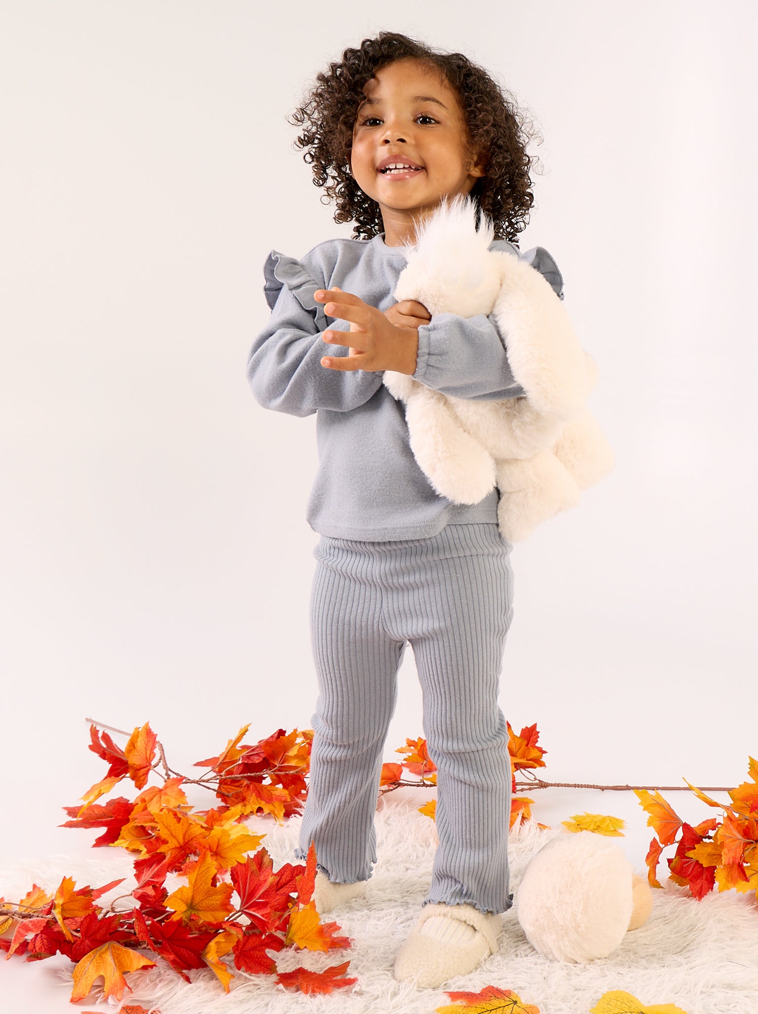 Ensemble 2 pièces - pull + legging - Bleu