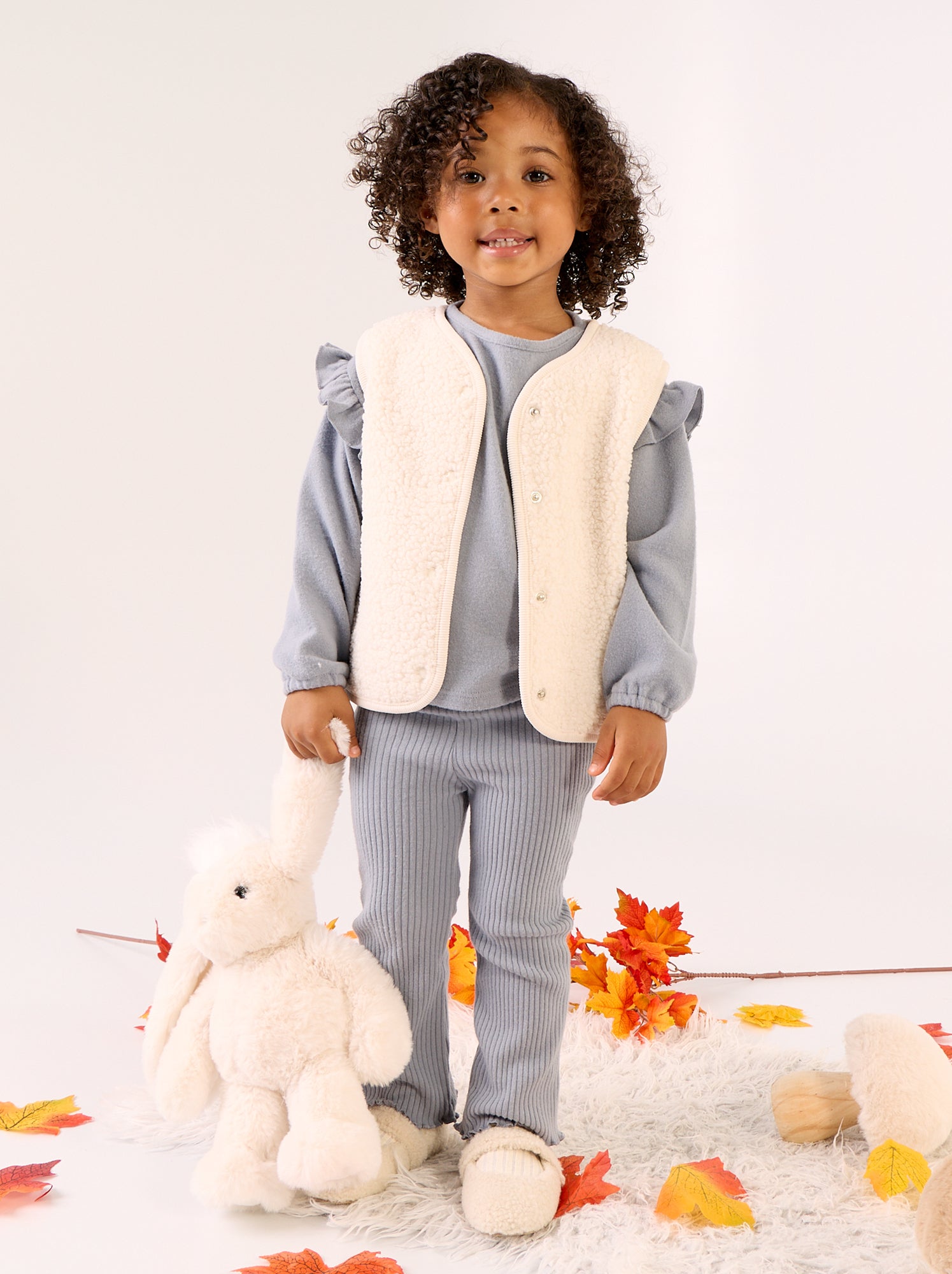 Ensemble 2 pièces - pull + legging - Bleu