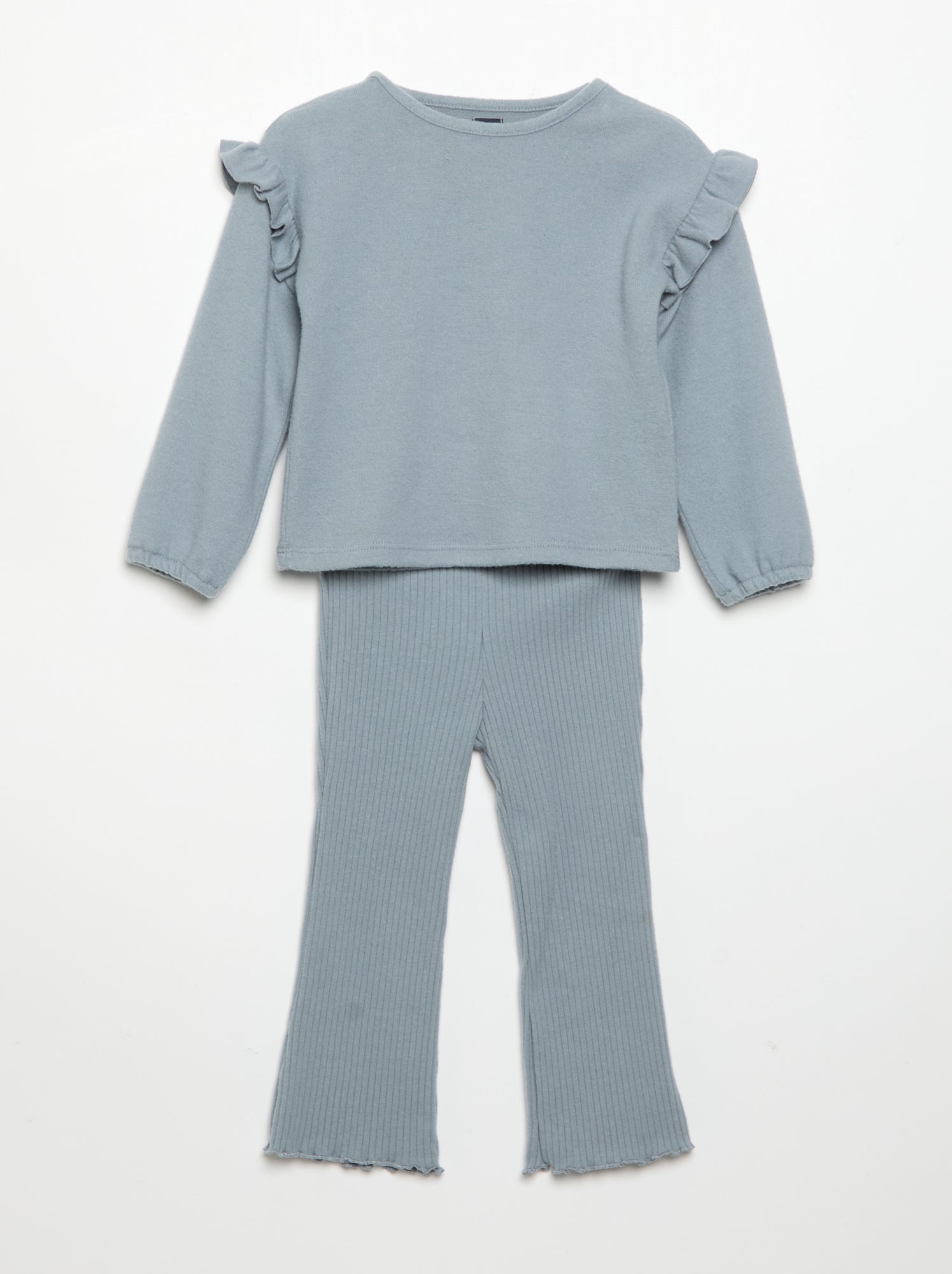 Ensemble 2 pièces - pull + legging - Bleu