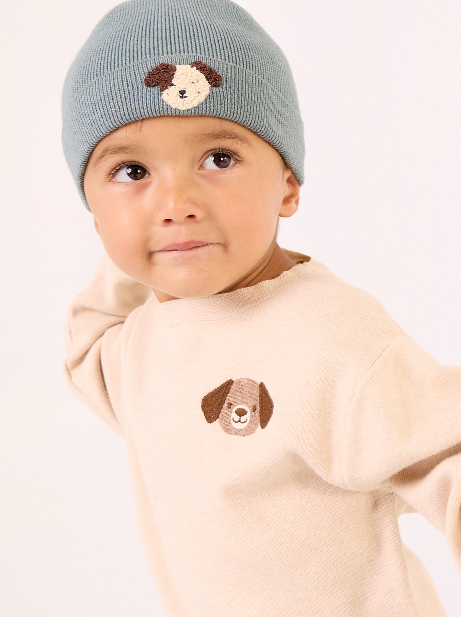 Ensemble 2 pièces - Pull + pantalon - Beige