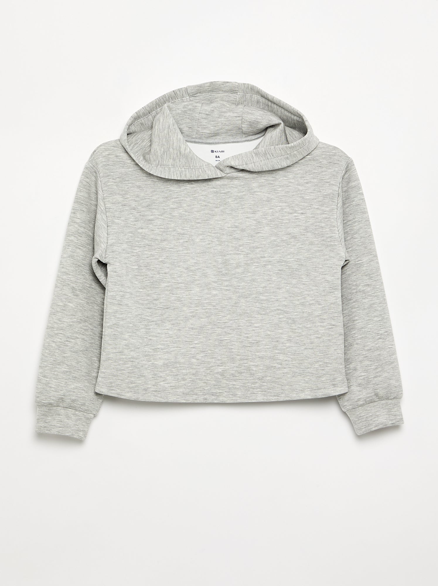 Ensemble 2 pièces - Sweat à capuche + legging flare - Gris