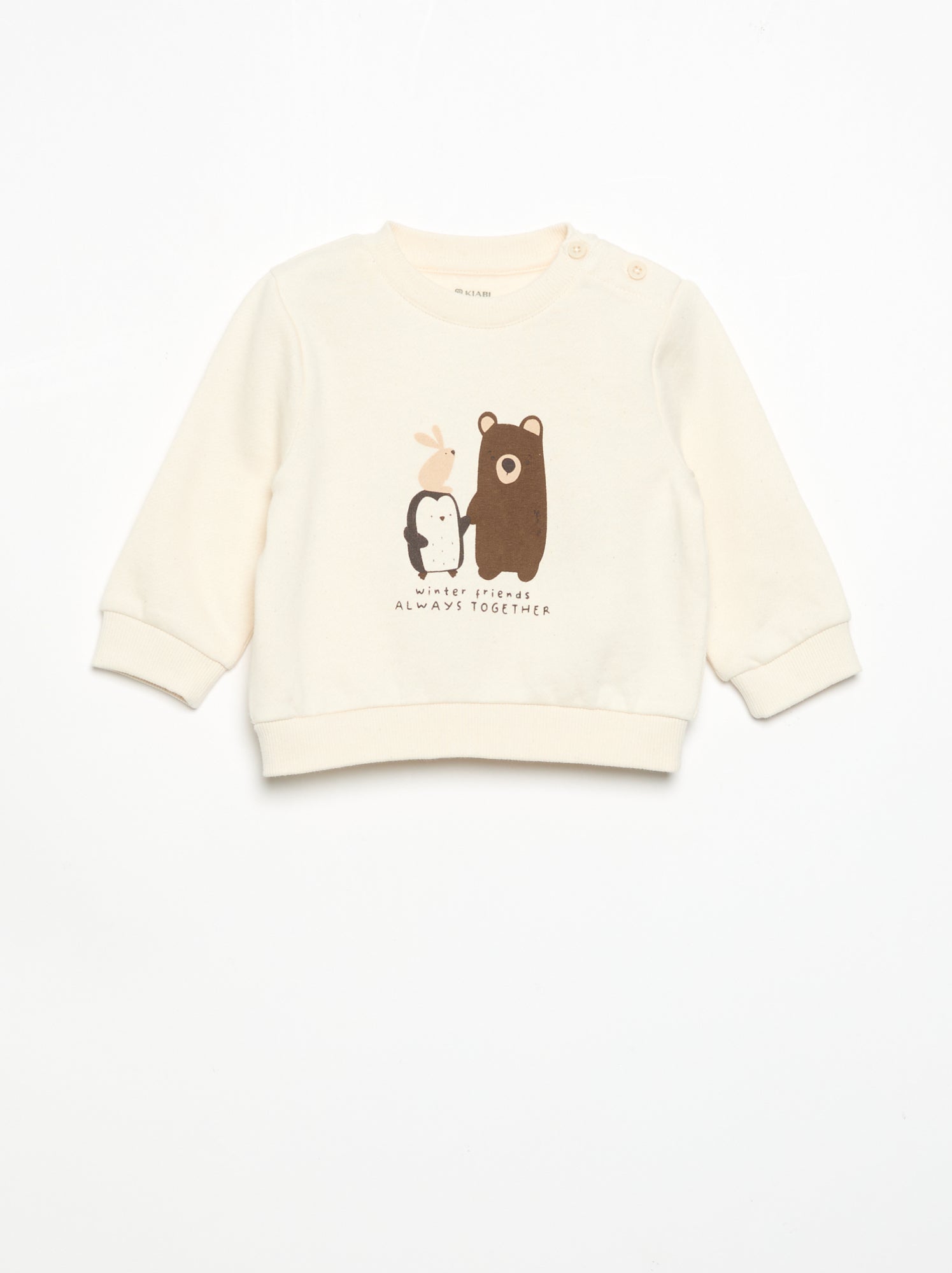 Ensemble 2 pièces sweat + pantalon - Beige (DOC99_21)