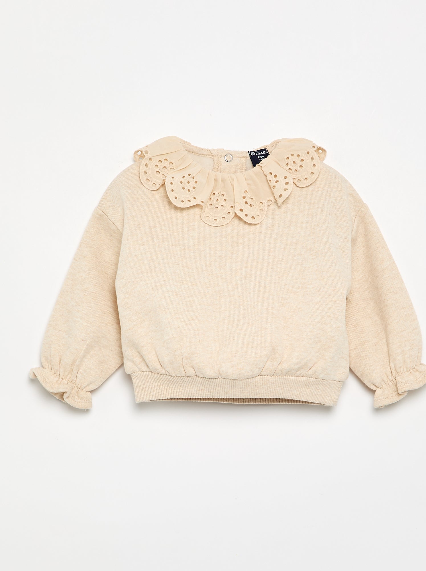 Ensemble 2 pièces - sweat + pantalon - Beige