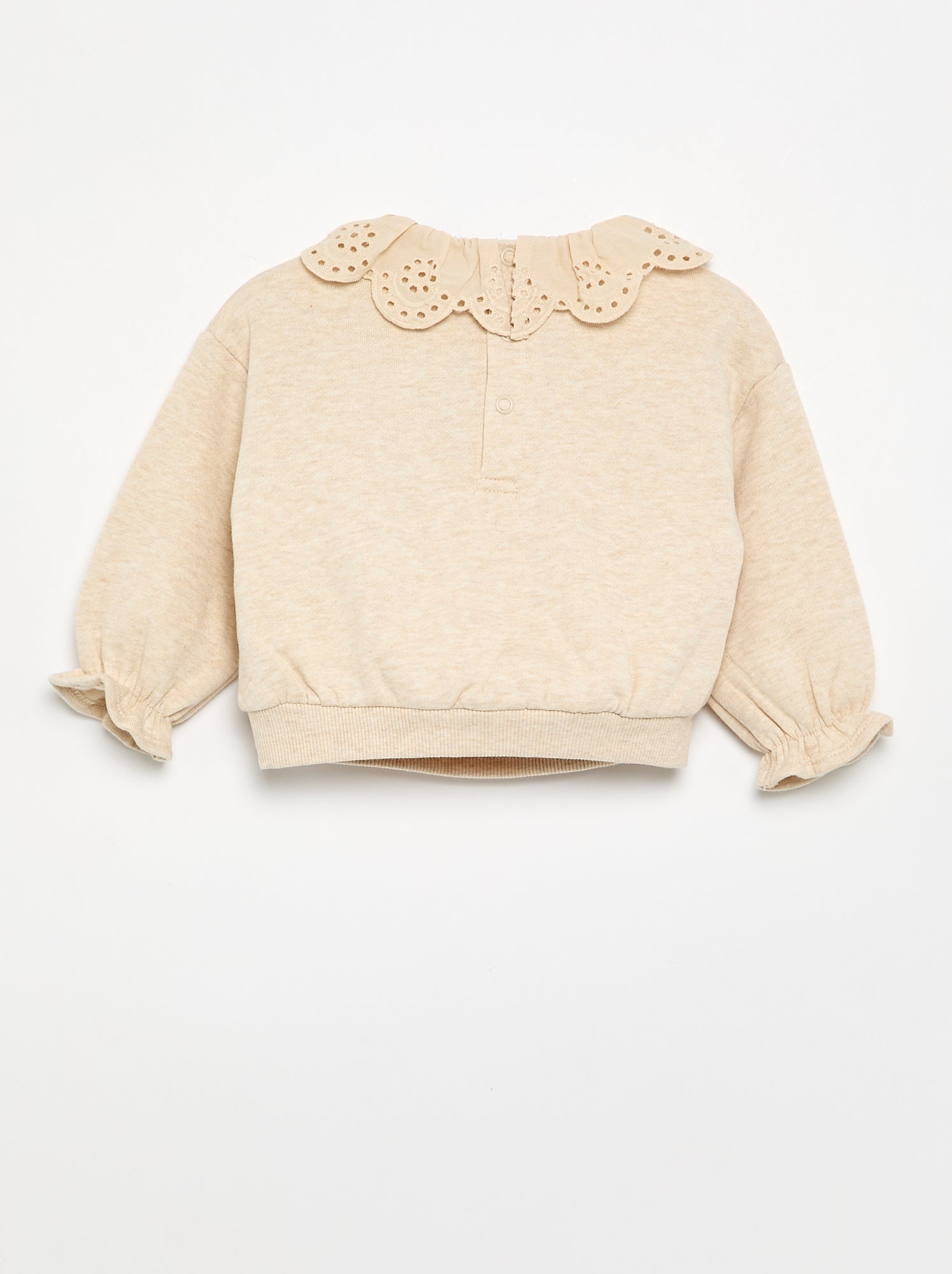 Ensemble 2 pièces - sweat + pantalon - Beige