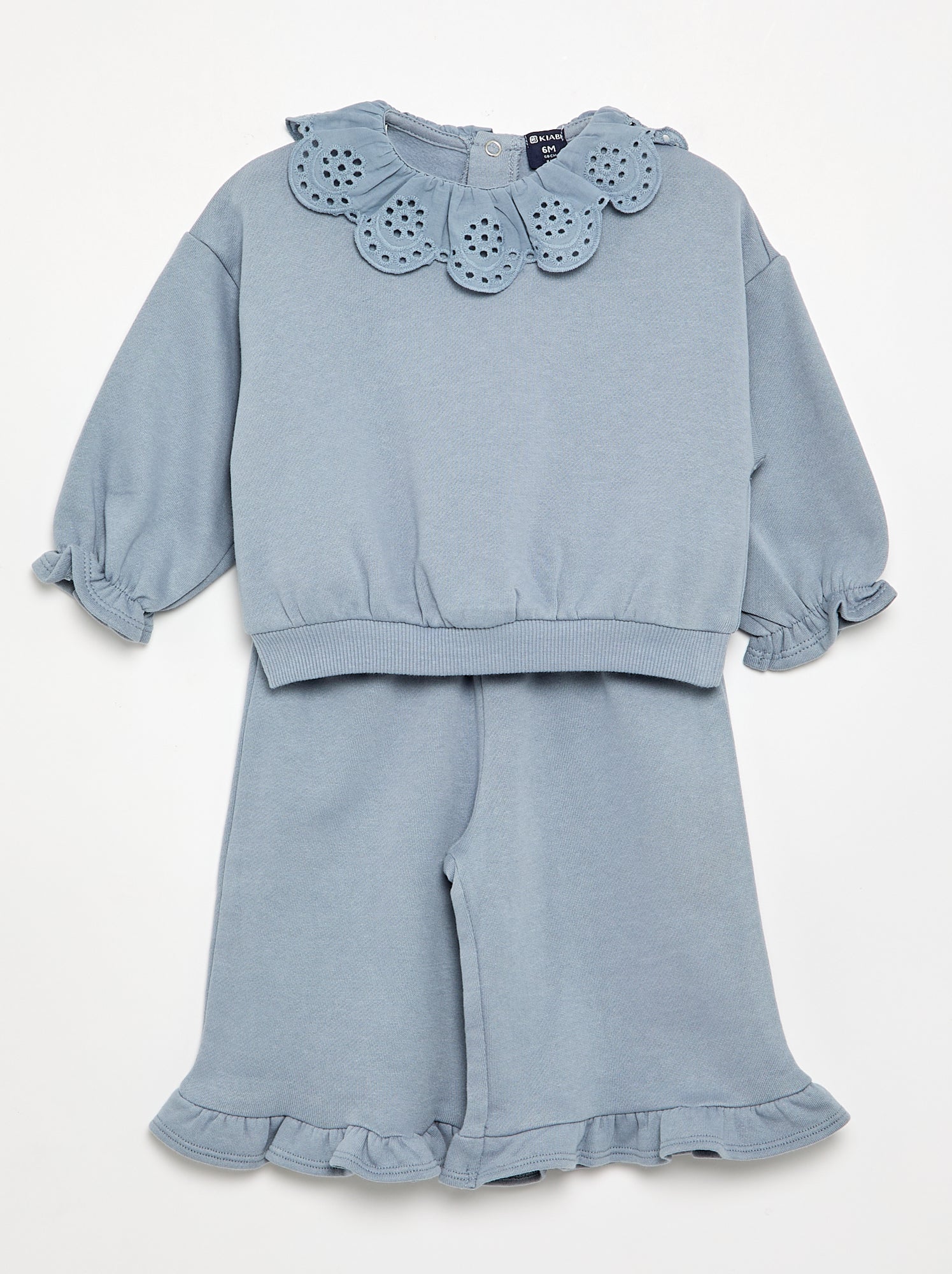Ensemble 2 pièces - sweat + pantalon - Bleu