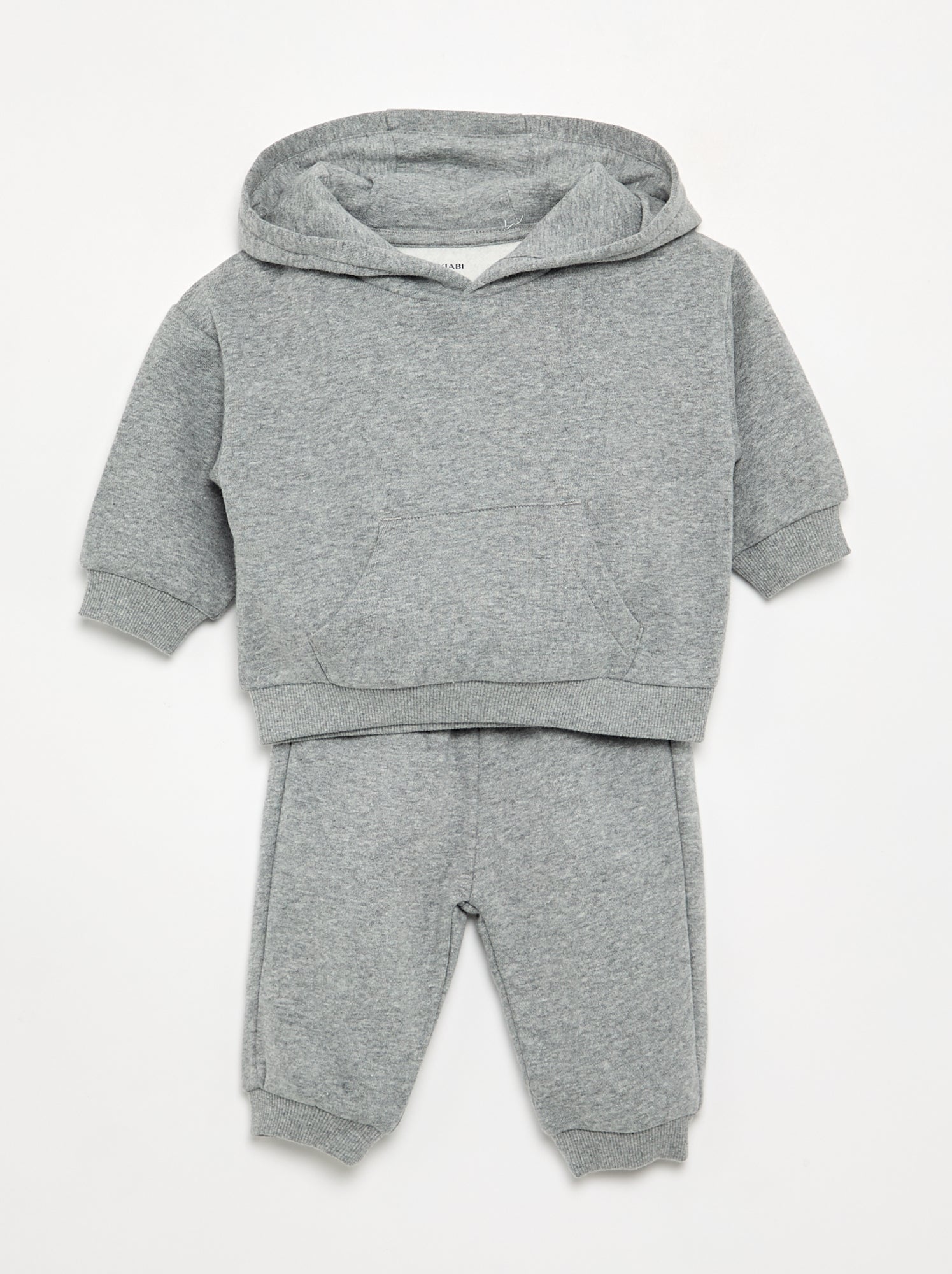 Ensemble 2 pièces - Sweat + pantalon - Gris