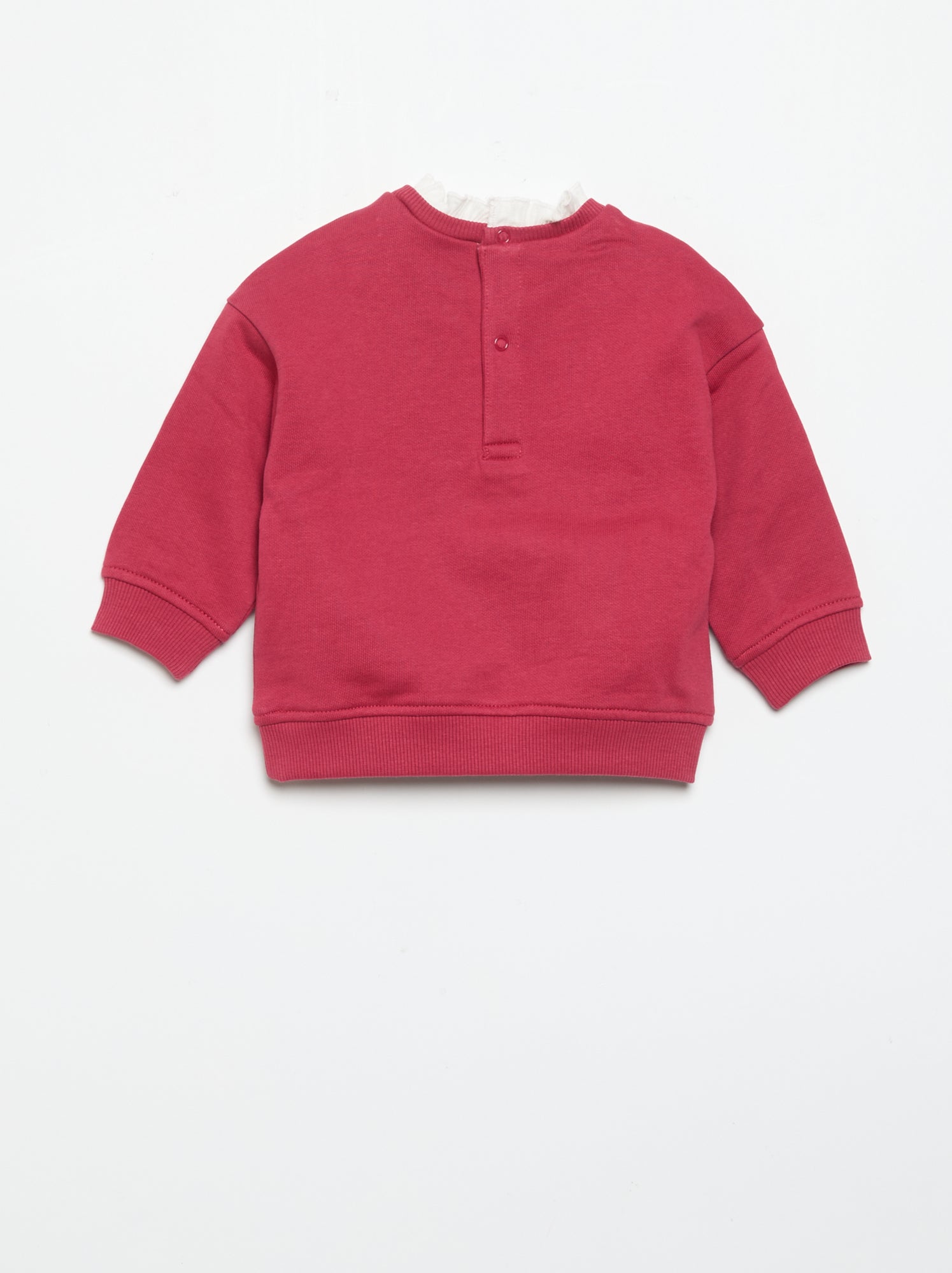 Ensemble 2 pièces - Sweat + pantalon large - Rose