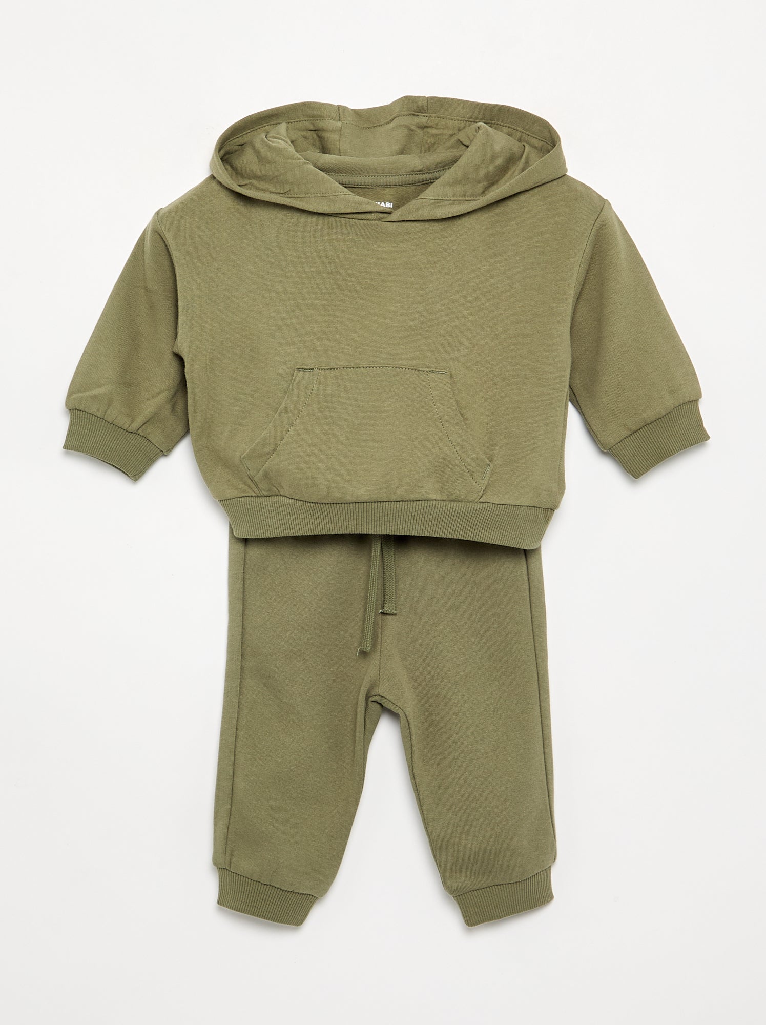 Ensemble 2 pièces - Sweat + pantalon - Vert