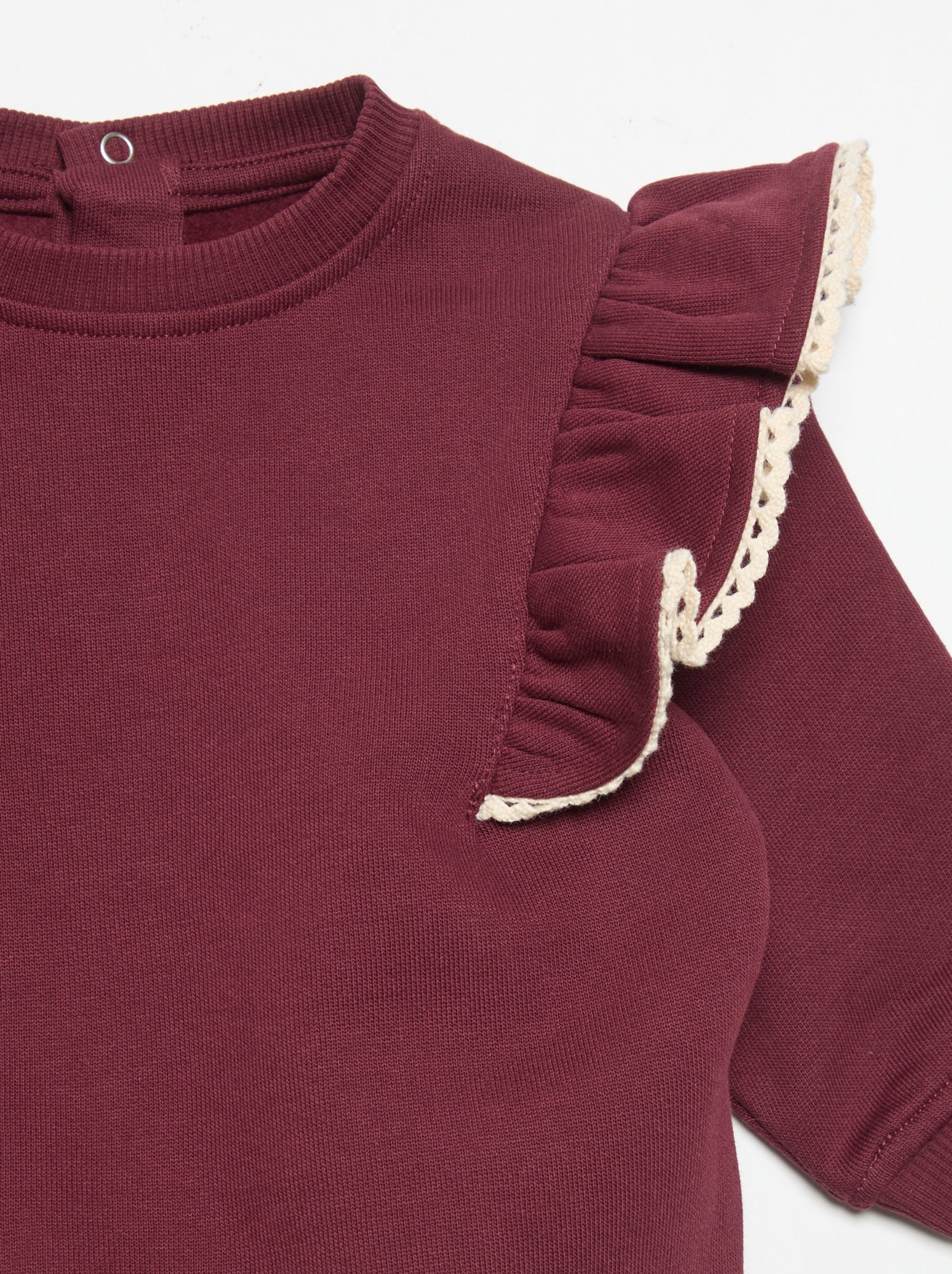 Ensemble 2 pièces : sweat-shirt + legging - Violet