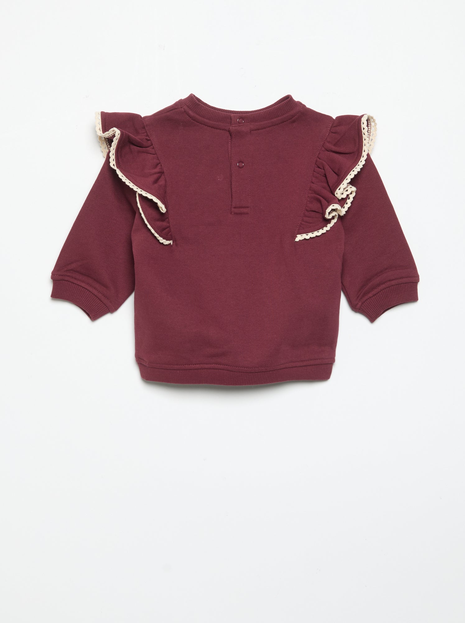 Ensemble 2 pièces : sweat-shirt + legging - Violet