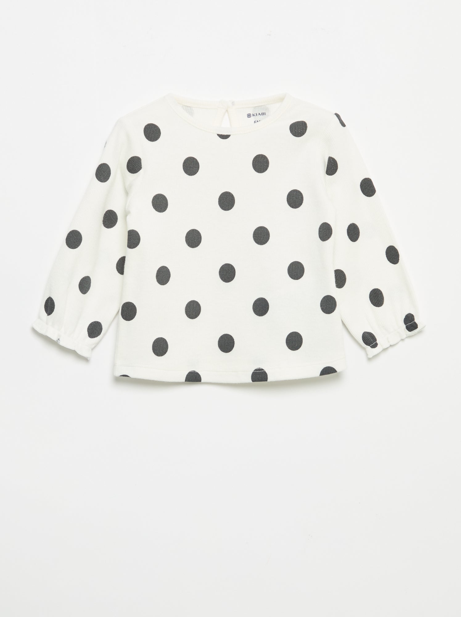 Ensemble 2 pièces - T-shirt à manches longues + legging - Blanc (FXE32_3)