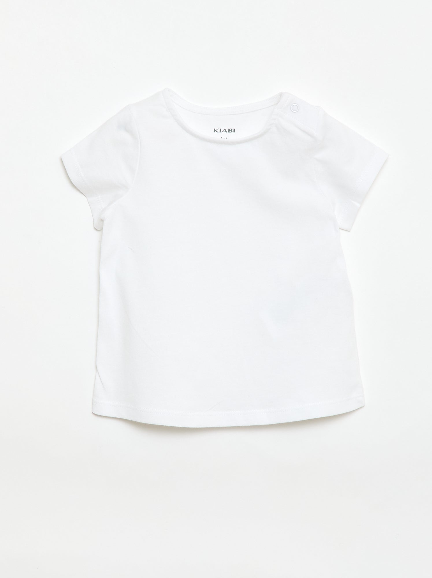 Ensemble 2 pièces T-shirt + combishort - Blanc